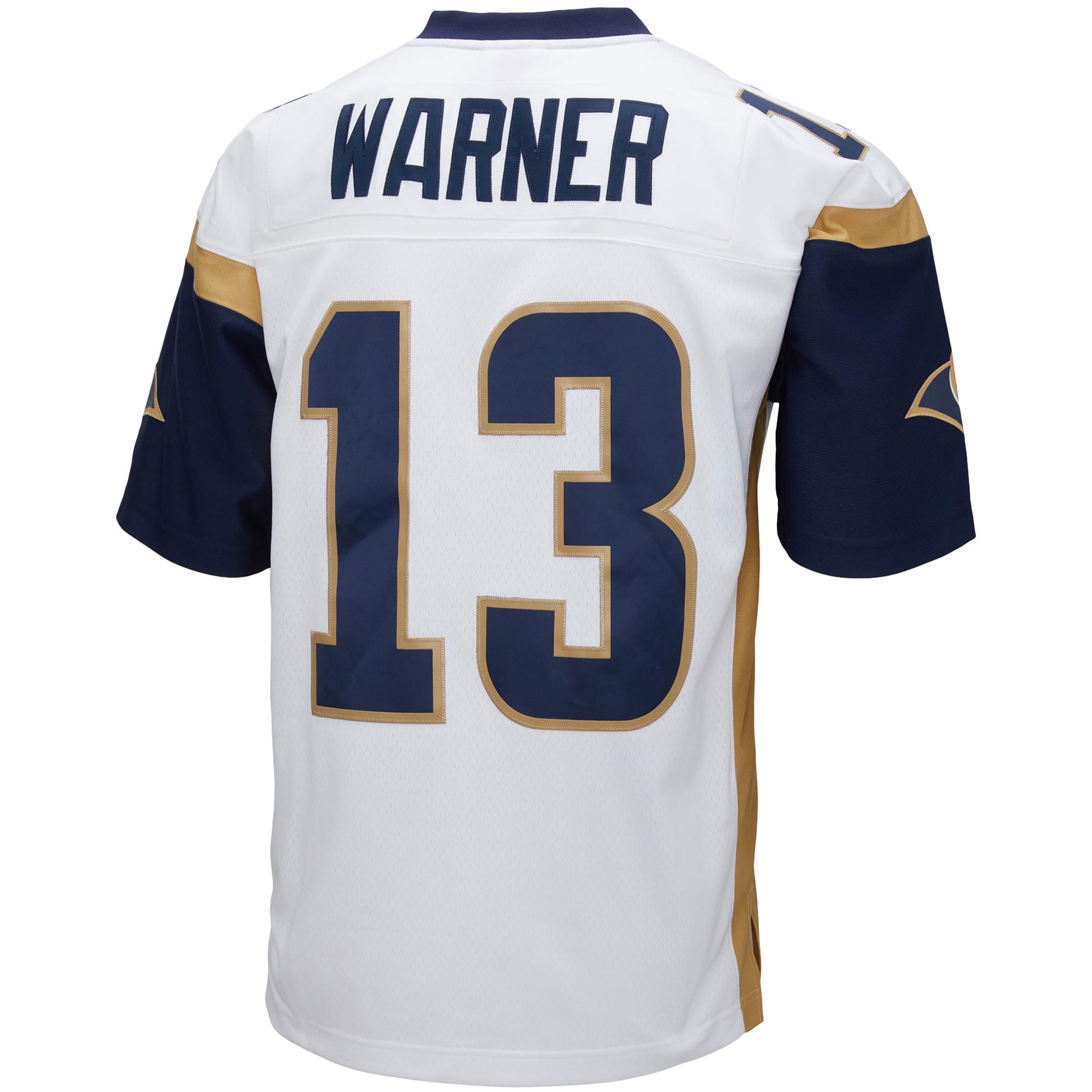 Los Angeles Rams Kurt Warner Mitchell Ness White Big Tall 2001 Retired Player NFL Jersey Men's