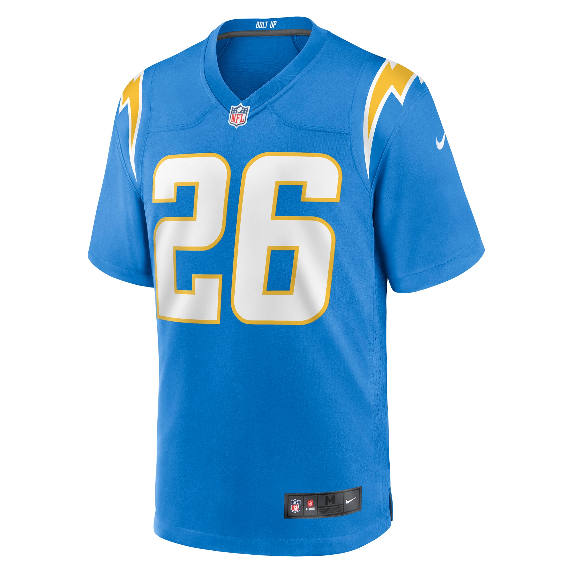 Los Angeles Chargers Asante Samuel Jr. Powder Blue Game Player NFL Jersey Men's