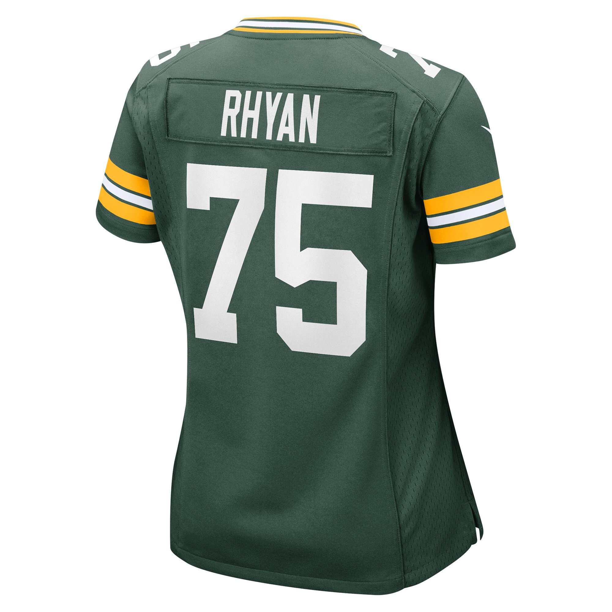 Green Bay Packers Sean Rhyan Green Player Game NFL Jersey Women's