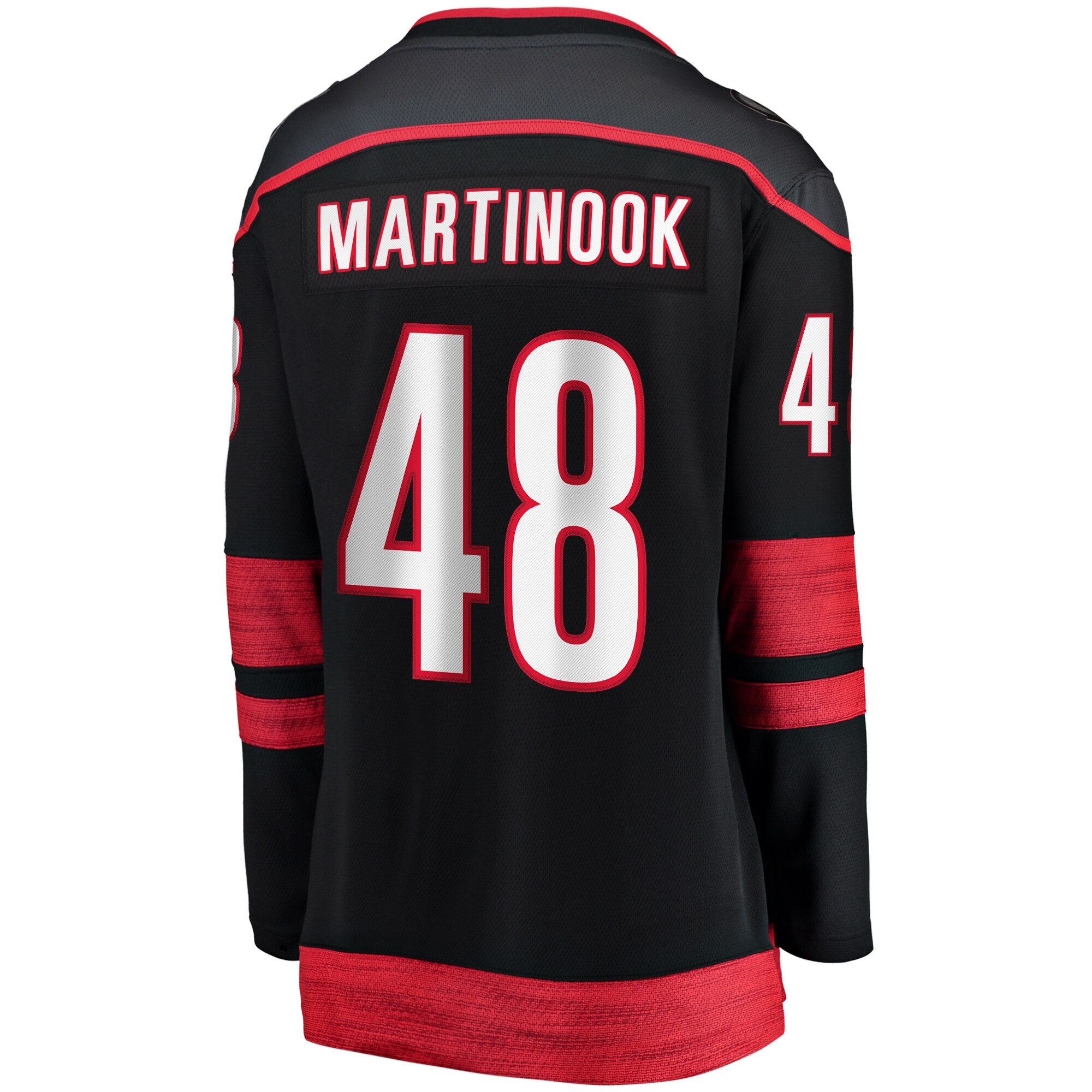 Carolina Hurricanes Jordan Martinook Black Home Breakaway Player NHL Jersey Women's