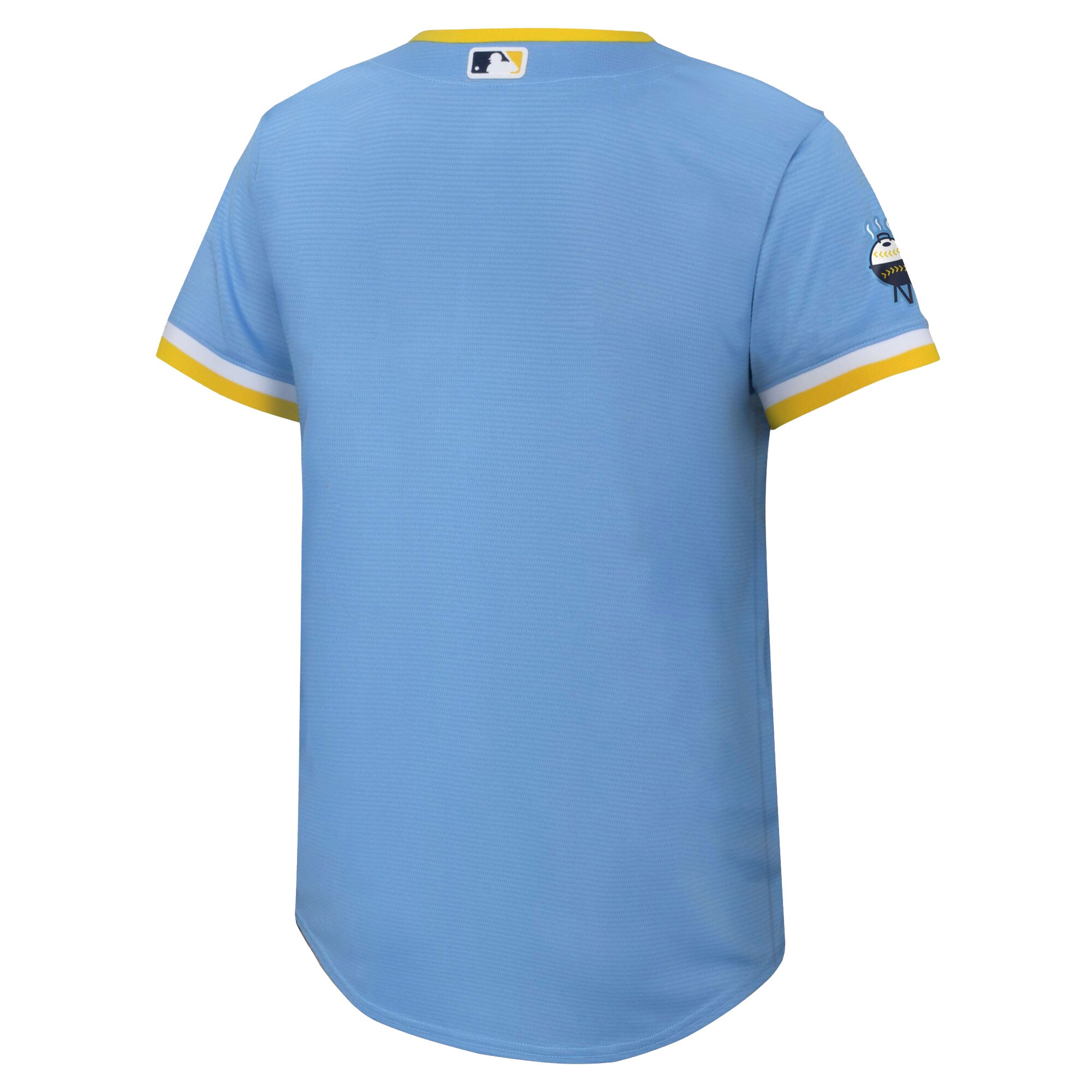 Preschool Milwaukee Brewers Powder Blue City Connect Team MLB Jersey Men's