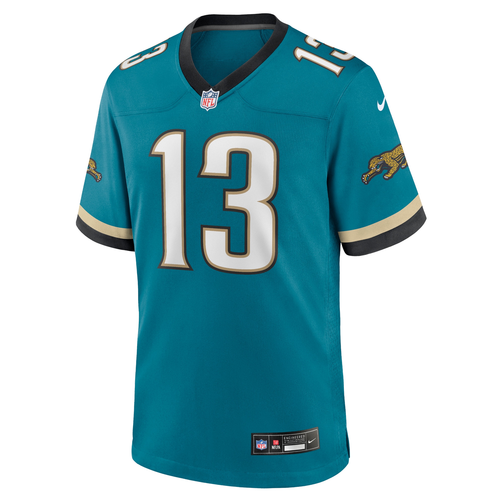 Jacksonville Jaguars Christian Kirk Teal Prowler Throwback Player Game NFL Jersey Men's
