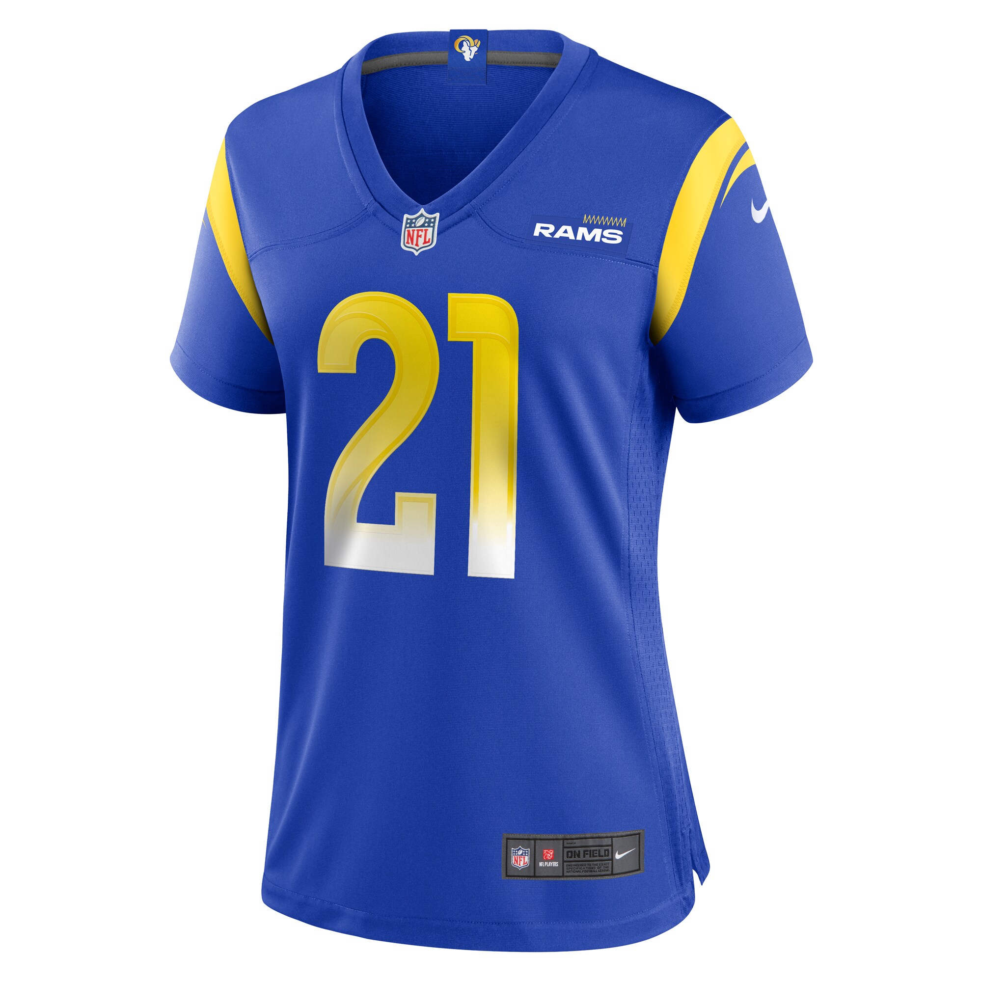 Los Angeles Rams Zach Evans Royal Home Game NFL Jersey Women's