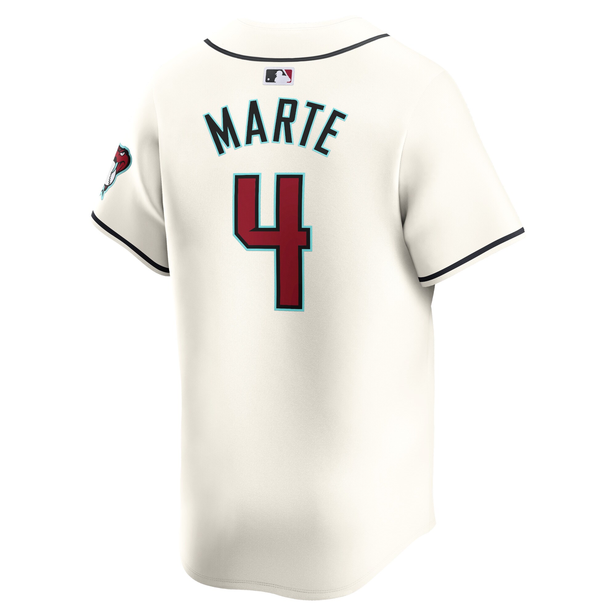 Arizona Diamondbacks Ketel Marte White Home Limited Player MLB Jersey Men's