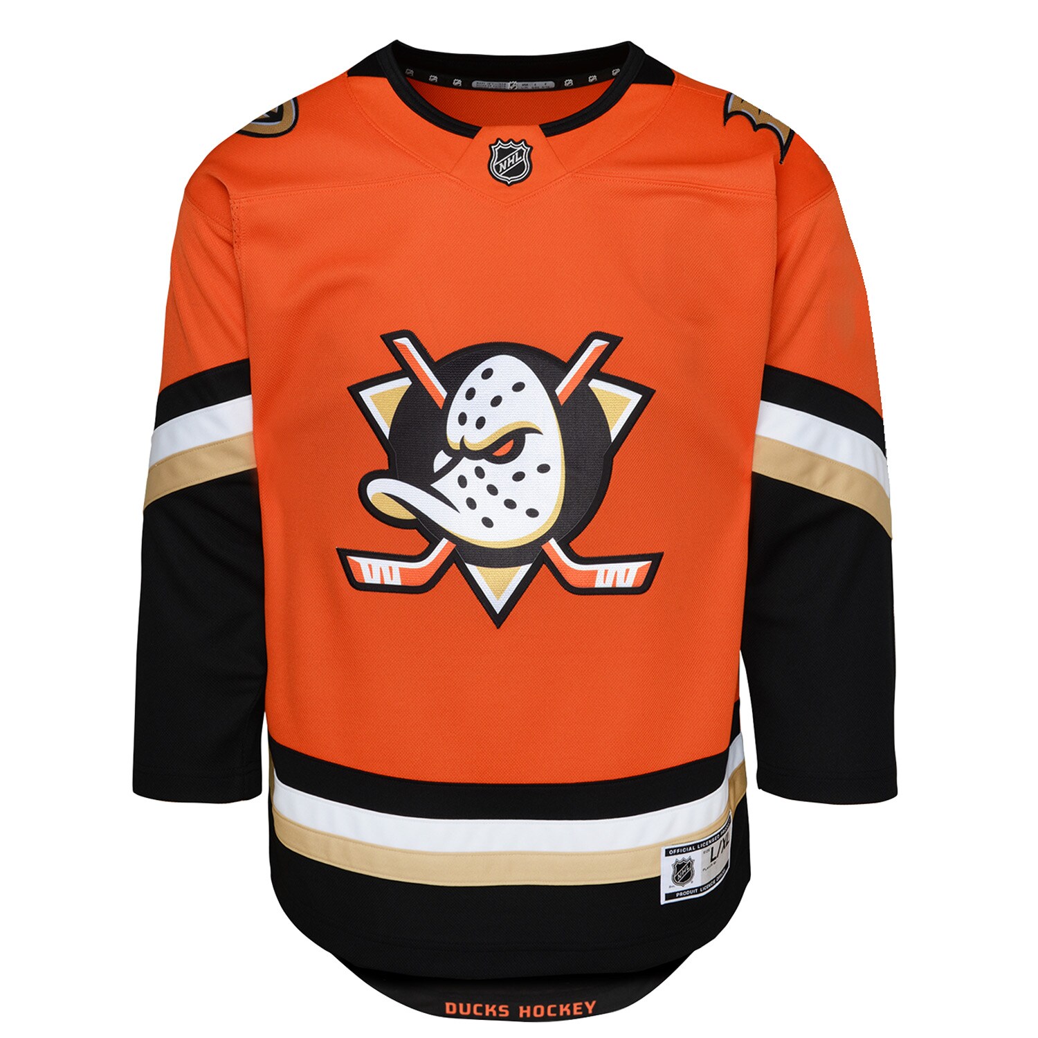 Anaheim Ducks Orange Home Premier NHL Jersey Youth
