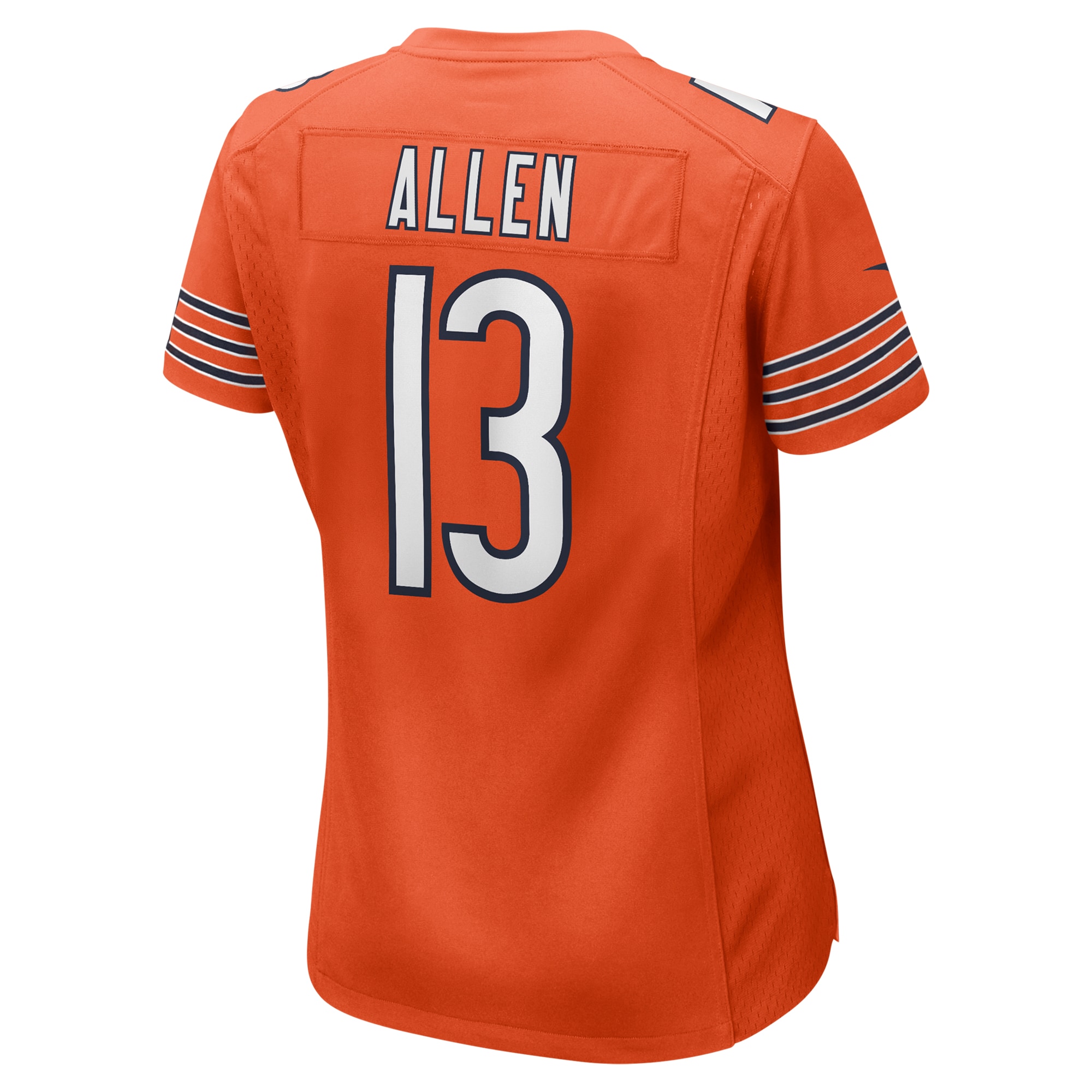 Chicago Bears Keenan Allen Orange Alternate Game NFL Jersey Women's