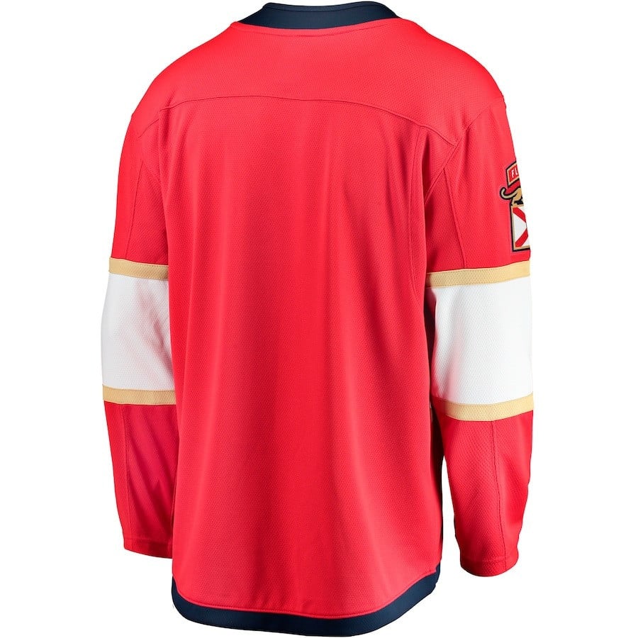 Florida Panthers 2023 Stanley Cup Final Home Breakaway Red NHL Jersey Men's