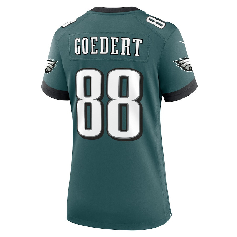 Dallas Goedert #88 Philadelphia Eagles Super Bowl LIX Midnight Green NFL Jersey Women's