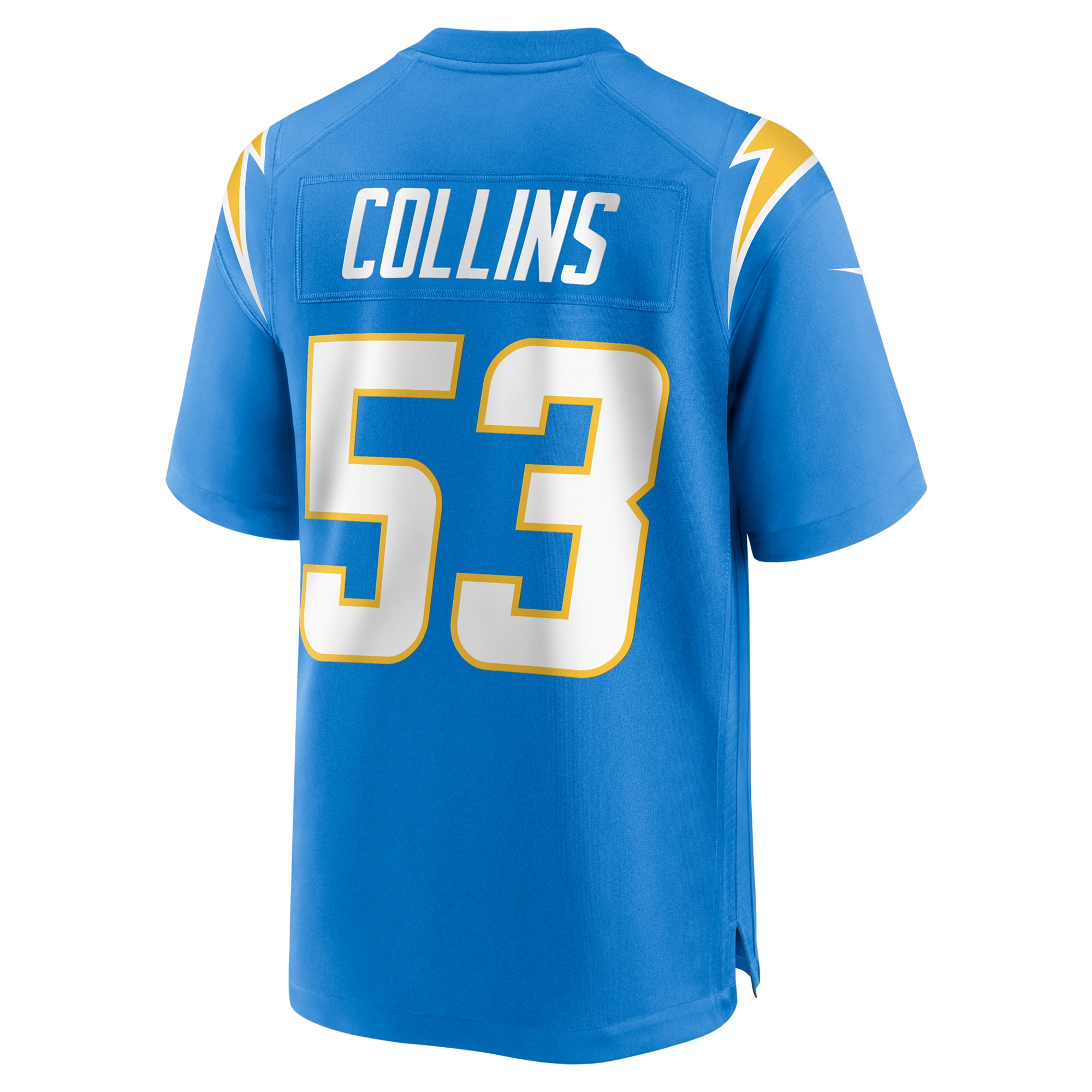 Los Angeles Chargers Chris Collins Powder Blue Team Game NFL Jersey Men's