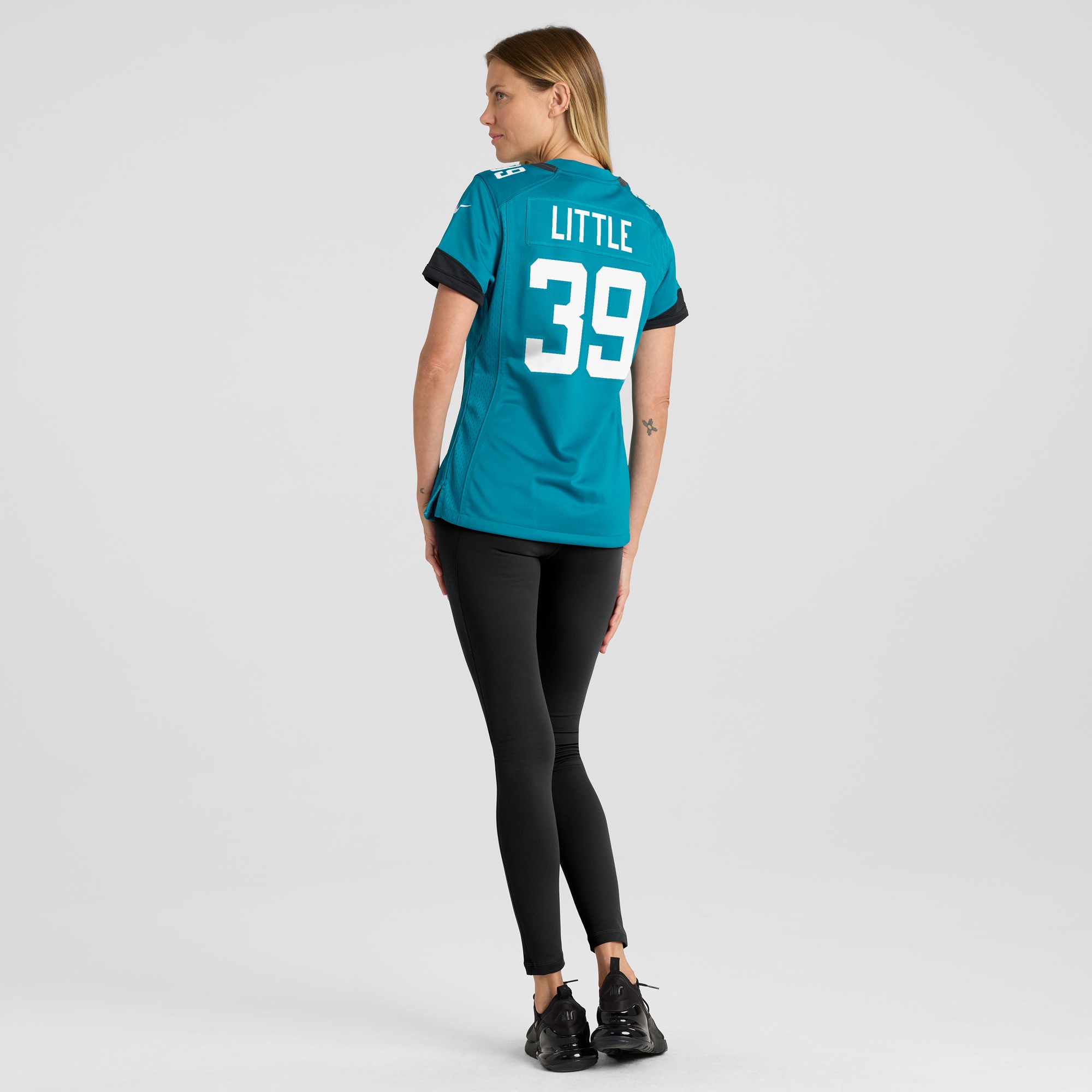 Jacksonville Jaguars Cam Little Teal Game NFL Jersey Women's