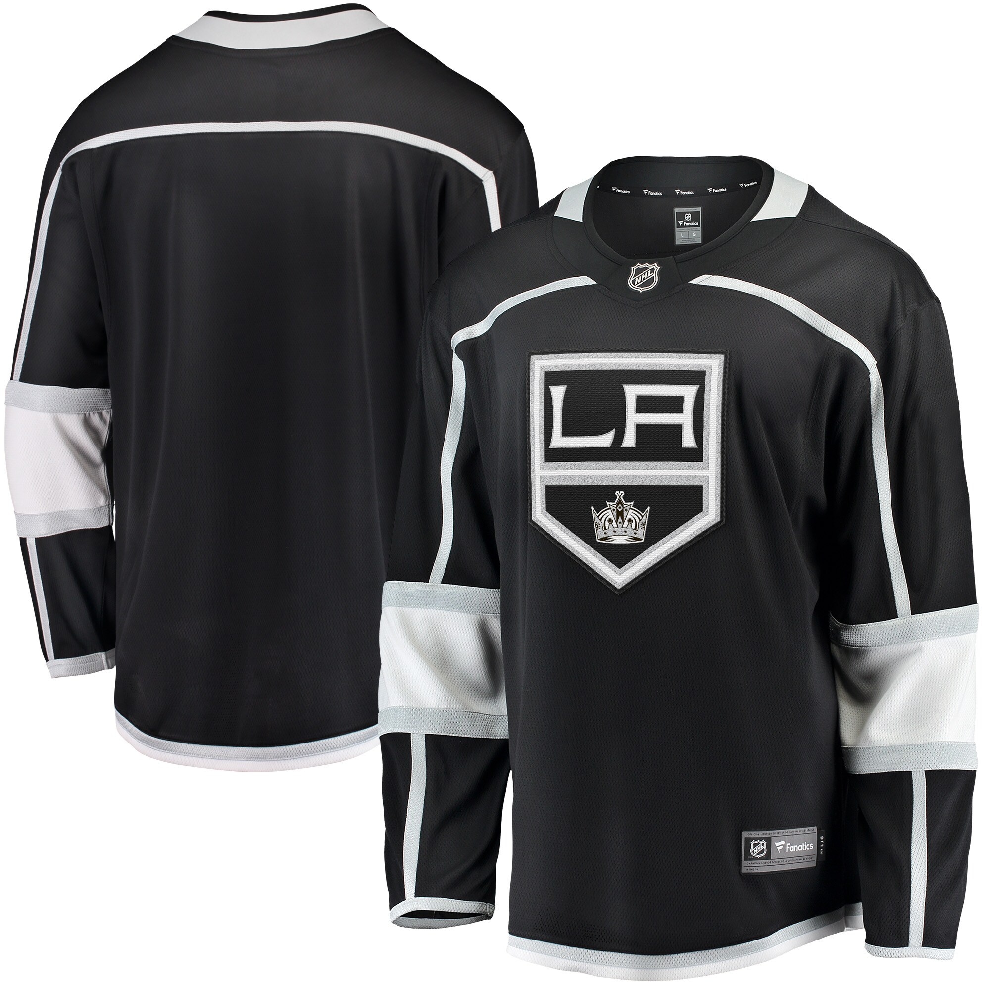Los Angeles Kings Black Home Breakaway NHL Jersey Men's