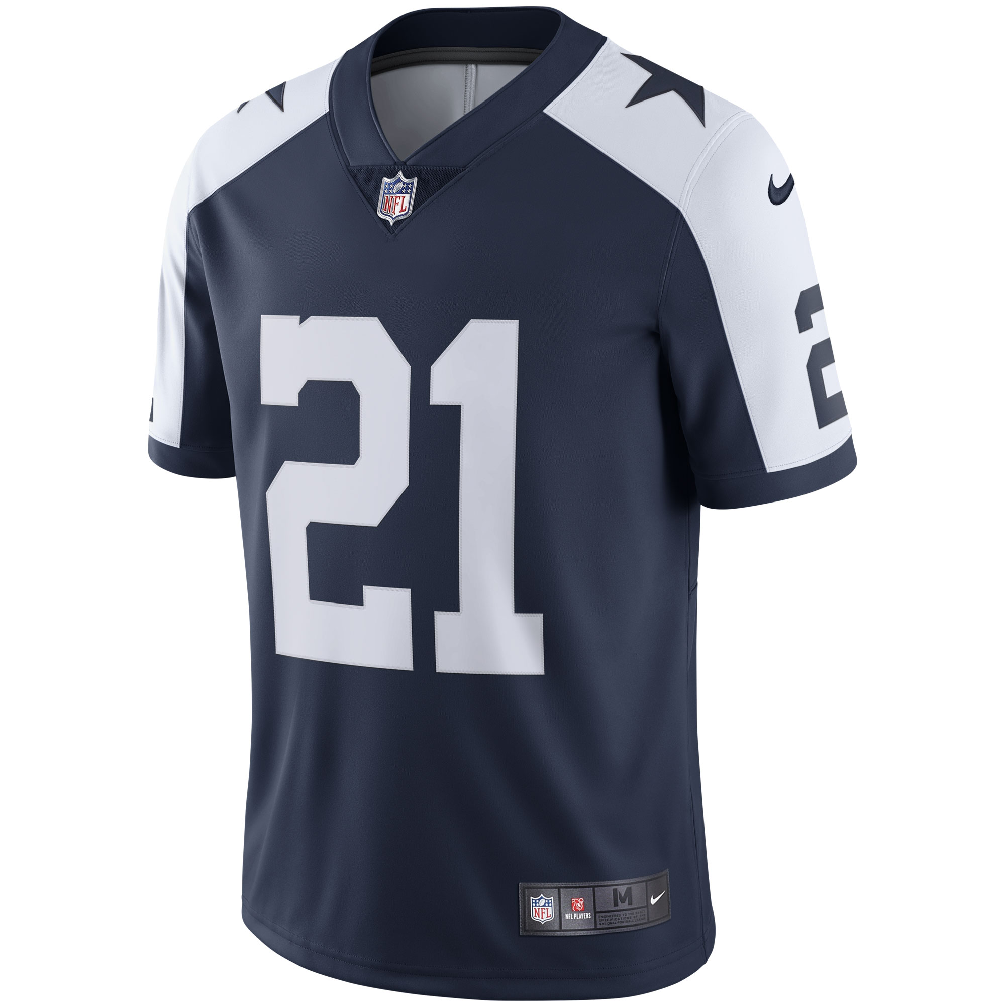 Dallas Cowboys Ezekiel Elliott Navy Alternate Vapor Limited NFL Jersey Men's