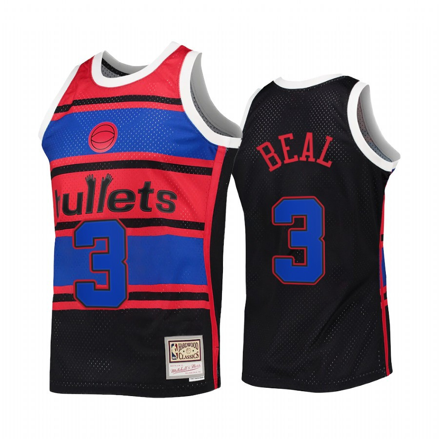 Bradley Beal 3 Washington Wizards Reload 2.0 Black HWC Swingman NBA Jersey Men's
