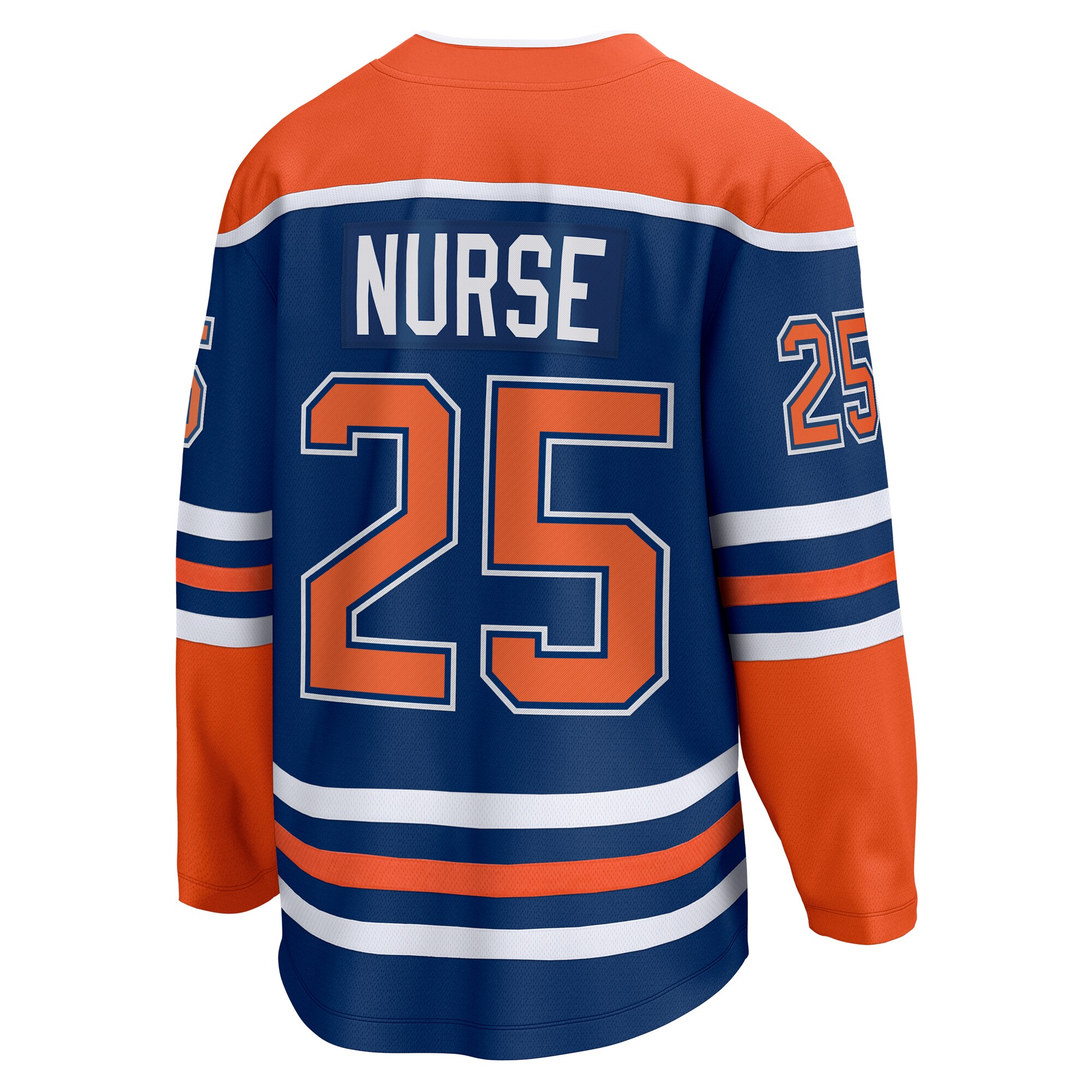 Edmonton Oilers Darnell Nurse Royal Home Breakaway Player NHL Jersey Men's