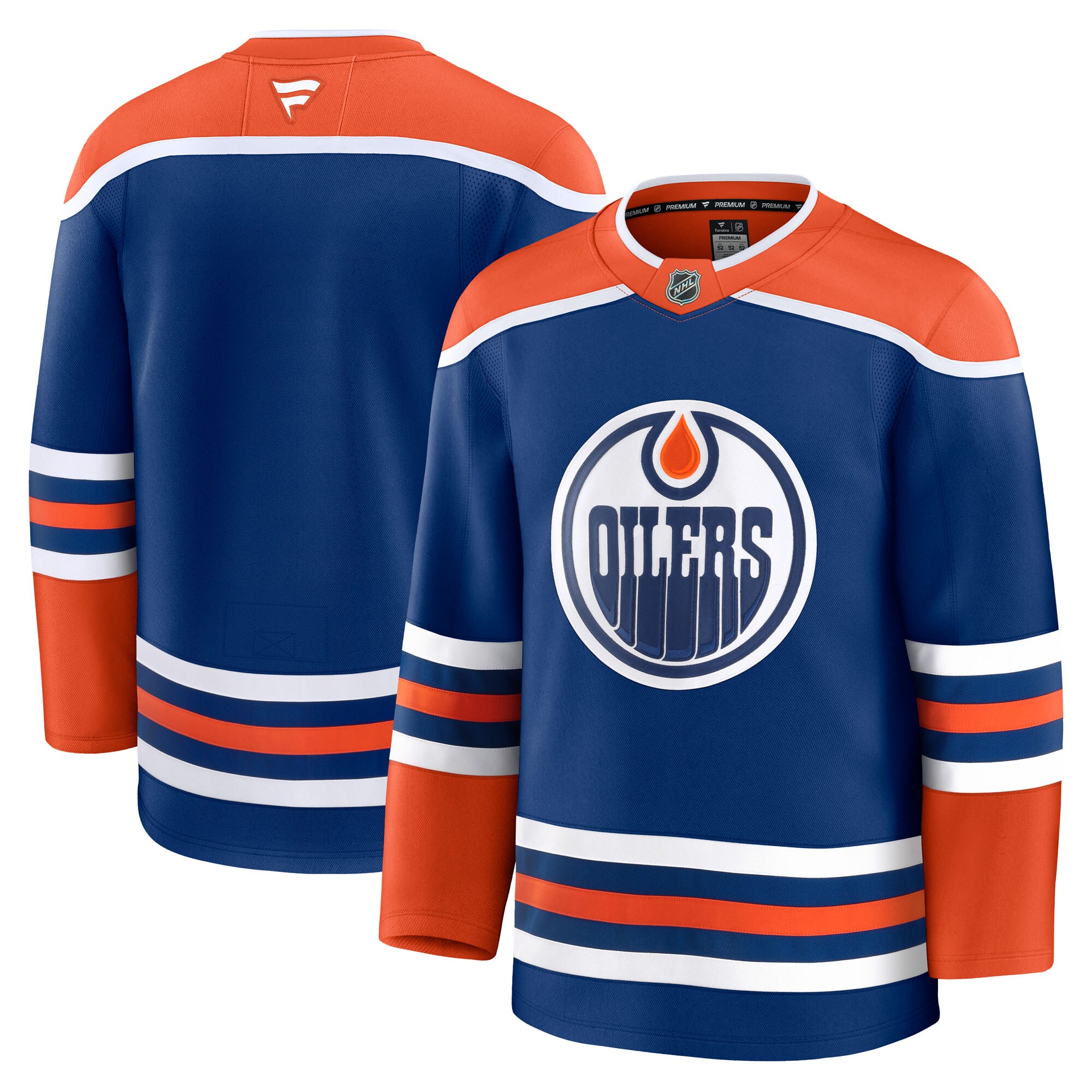 Edmonton Oilers Royal Home Premium NHL Jersey Men's
