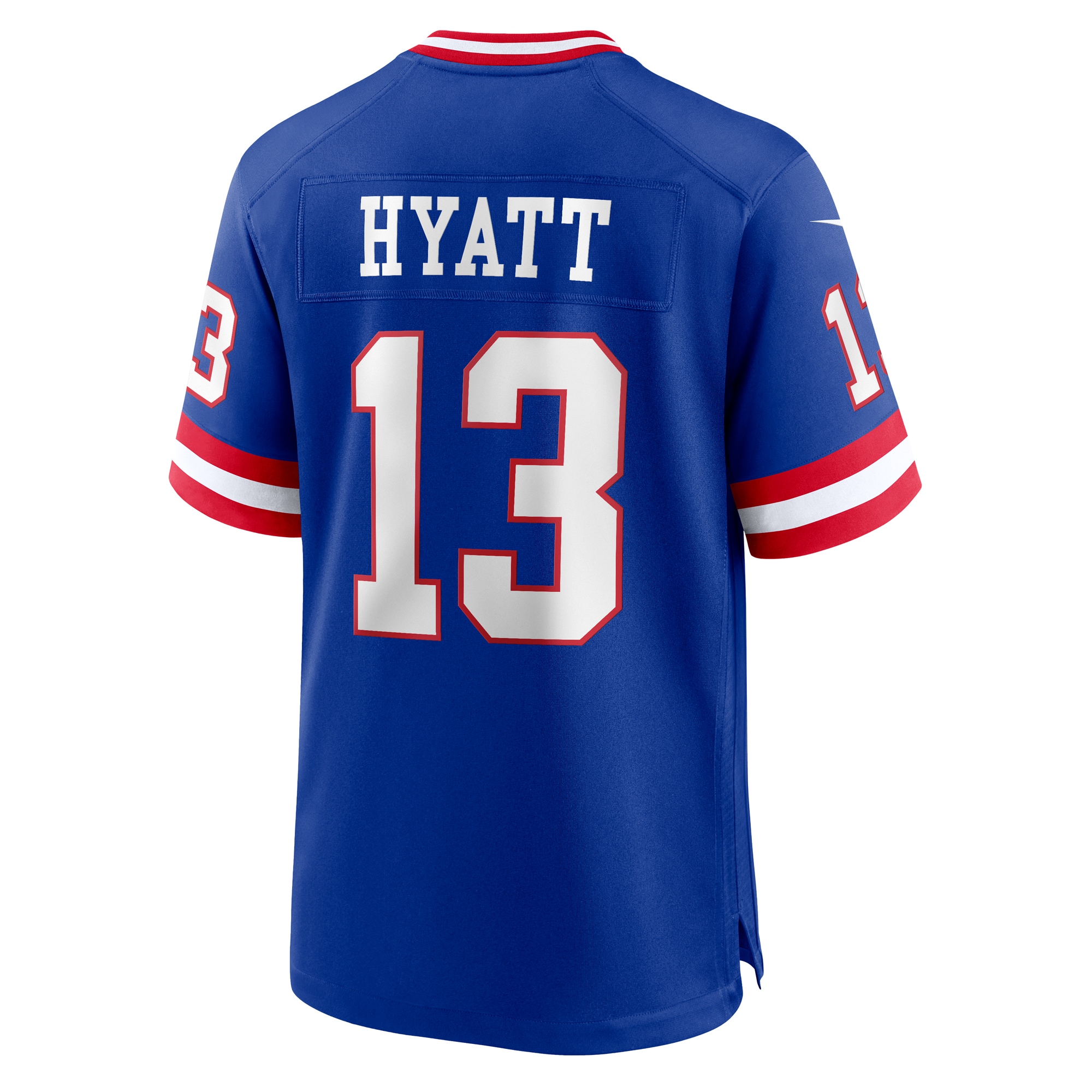 New York Giants Jalin Hyatt Royal Team Game NFL Jersey Men's
