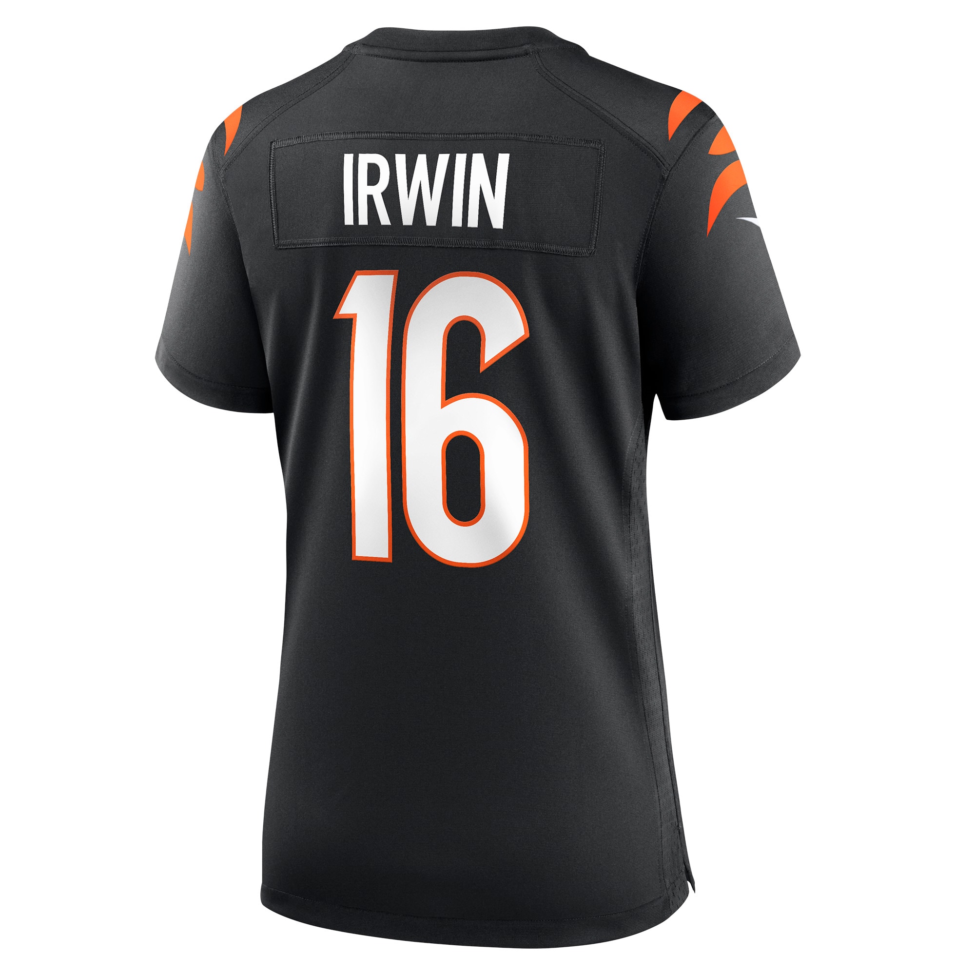 Cincinnati Bengals Trenton Irwin Black Game Player NFL Jersey Women's