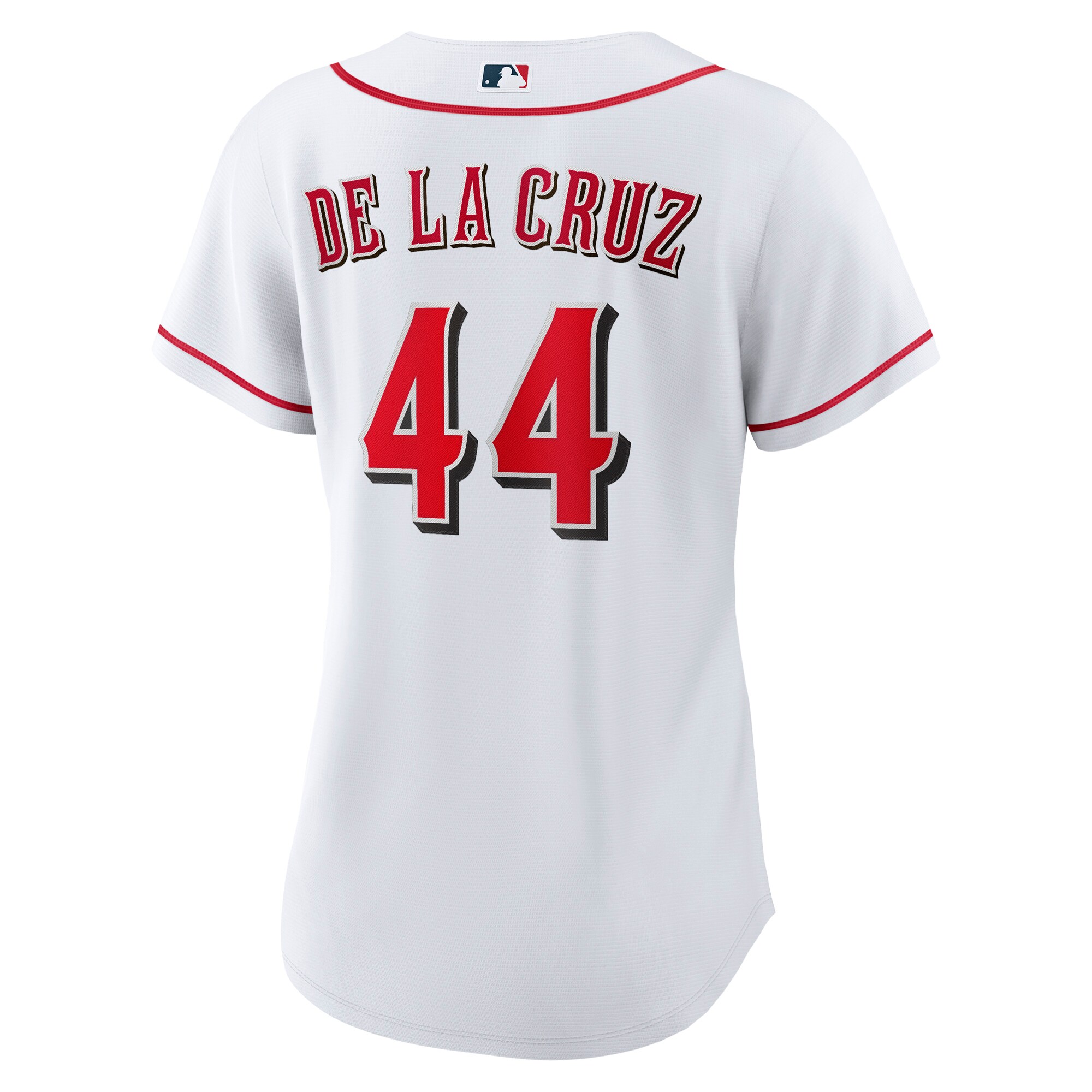 Cincinnati Reds Elly De La Cruz White Home MLB Jersey Women's