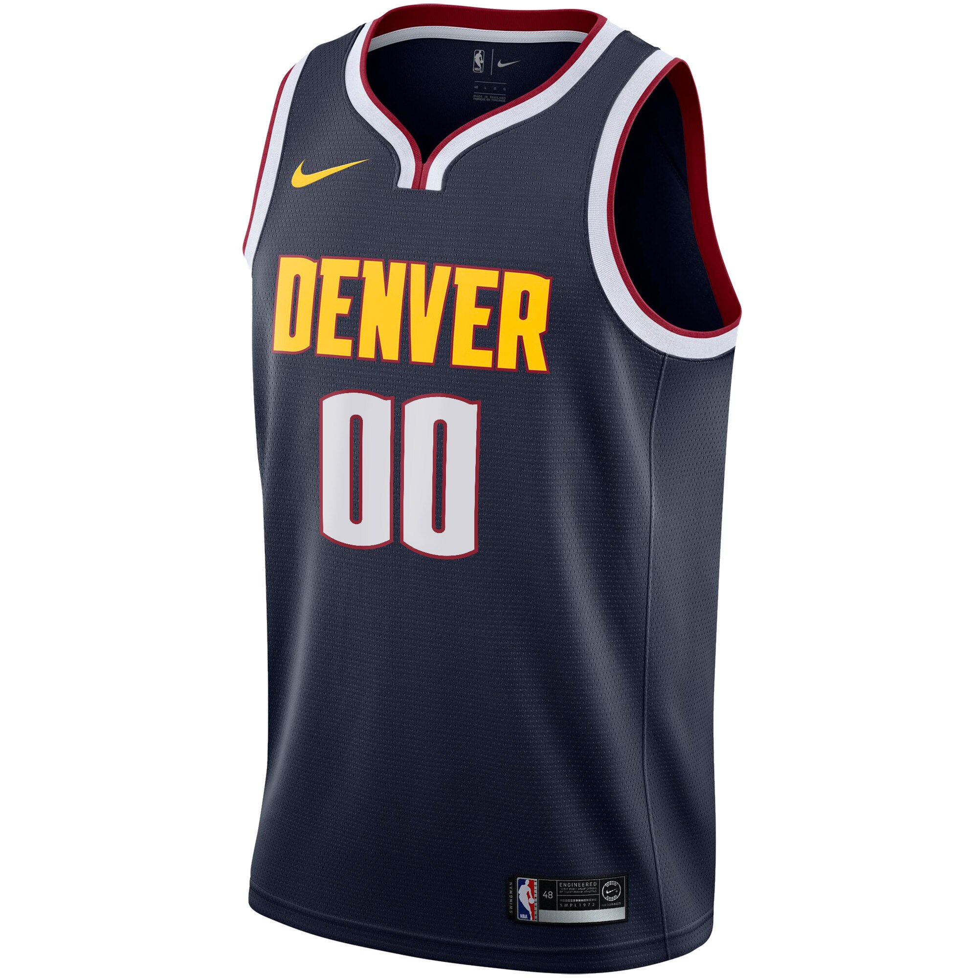 Denver Nuggets Icon Swingman Custom NBA Jersey Youth