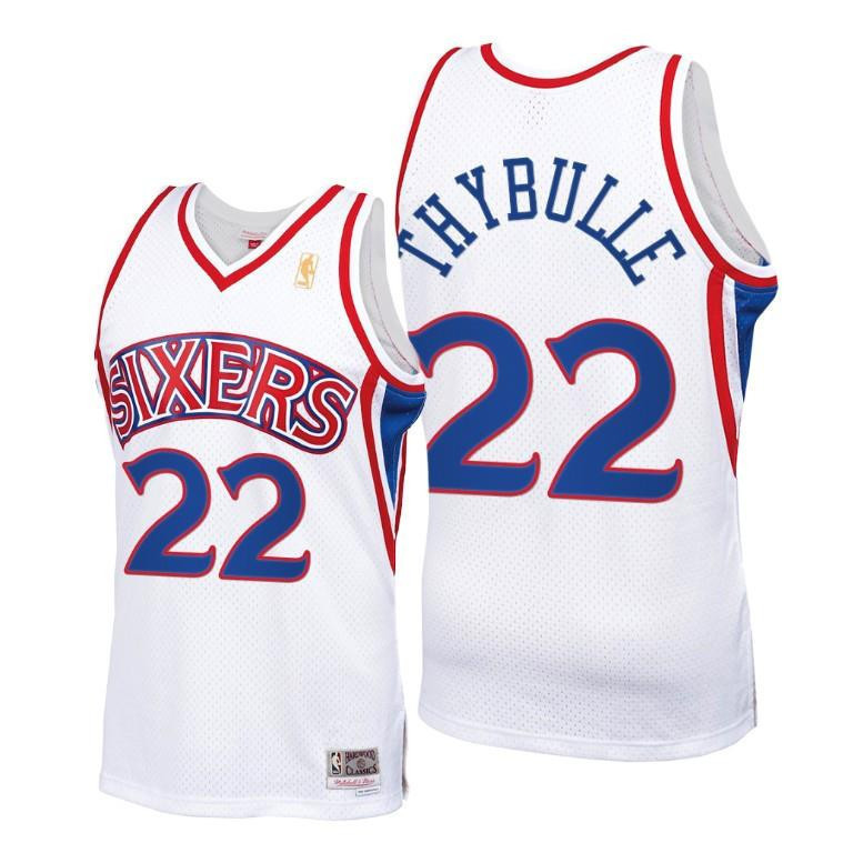 Matisse Thybulle Philadelphia 76ers White Throwback 90s HWC Swingman NBA Jersey Men's
