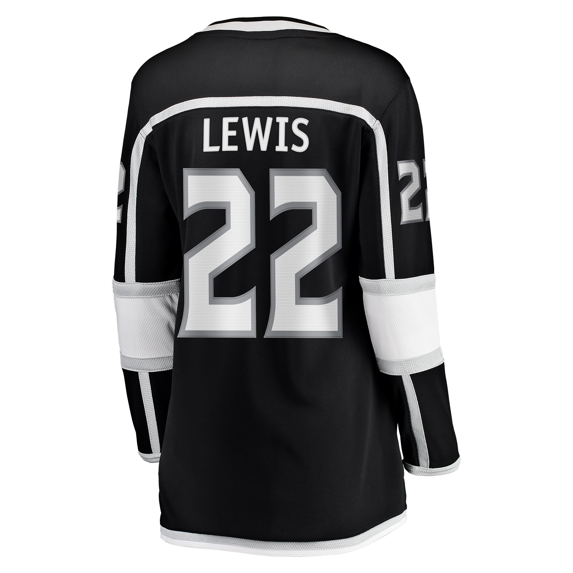 Los Angeles Kings Trevor Lewis Black Home Breakaway Player NHL Jersey Women's