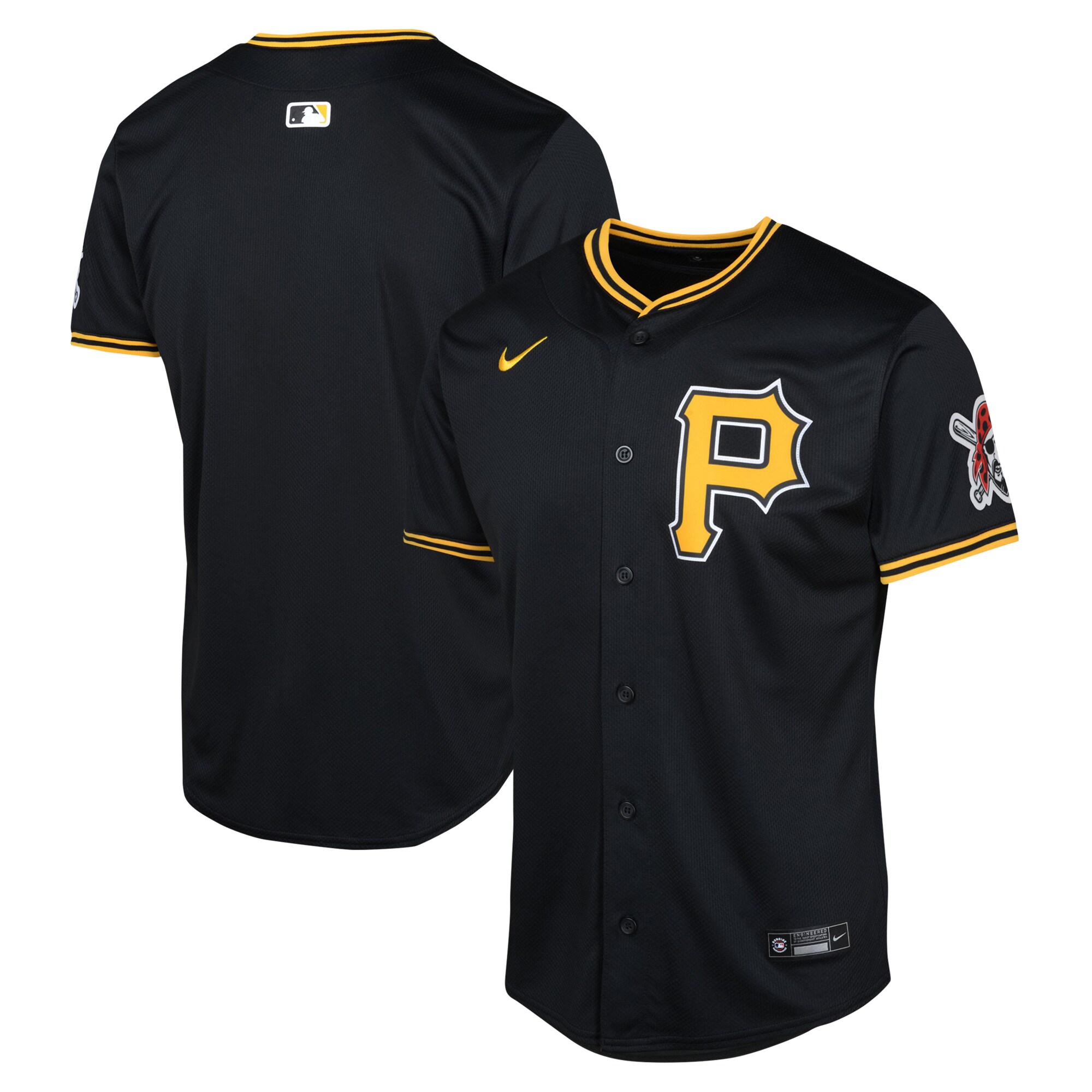 Pittsburgh Pirates Black Alternate Limited MLB Jersey Youth