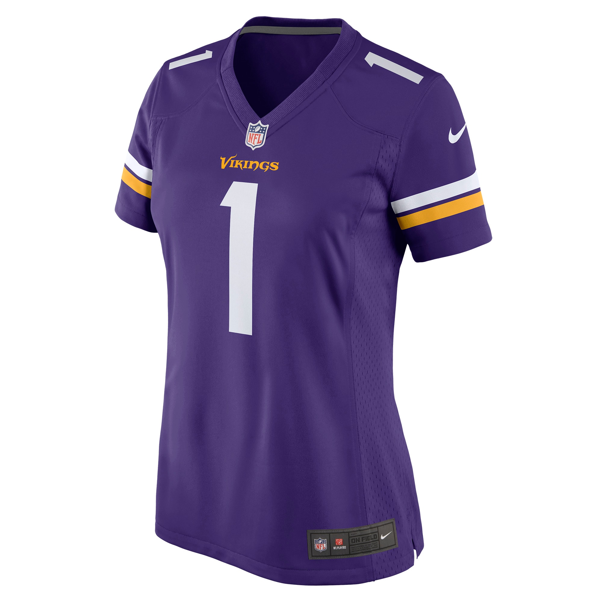 Minnesota Vikings Greg Joseph Purple Game NFL Jersey Women's