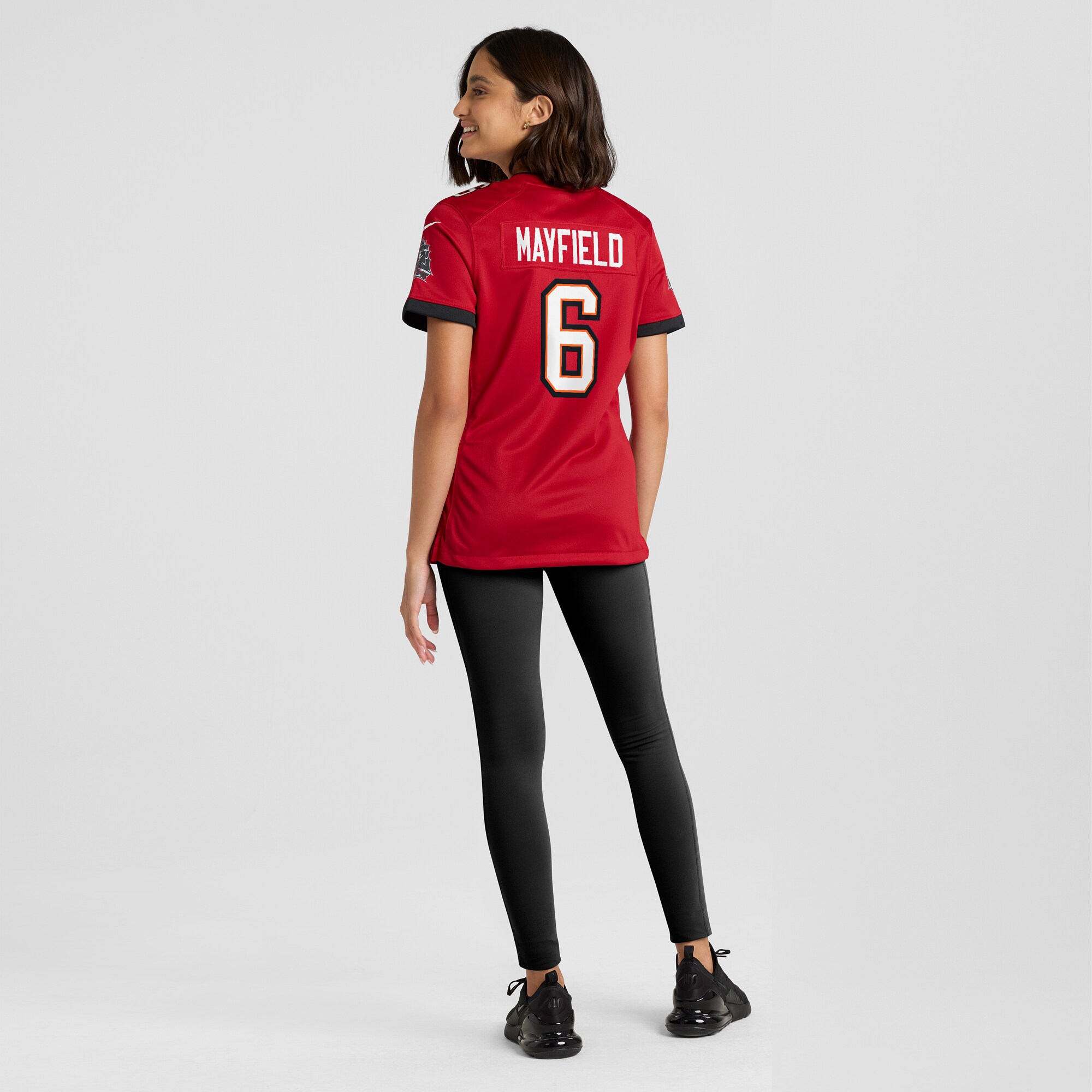 Tampa Bay Buccaneers Baker Mayfield Red Game NFL Jersey Women's