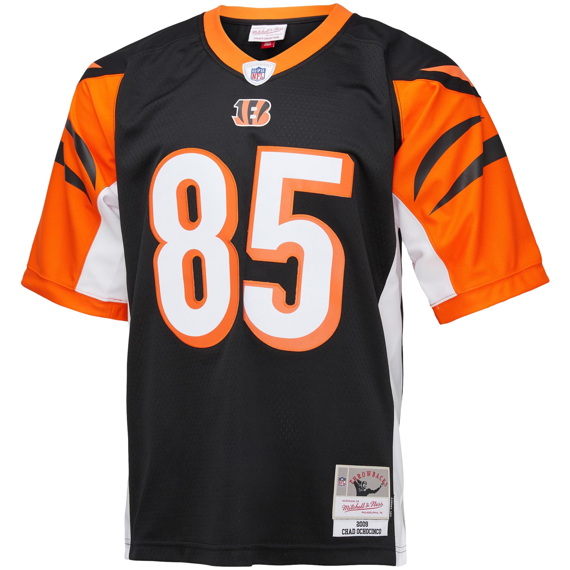 Cincinnati Bengals Chad Ochocinco Mitchell Ness Black Legacy NFL Jersey Men's