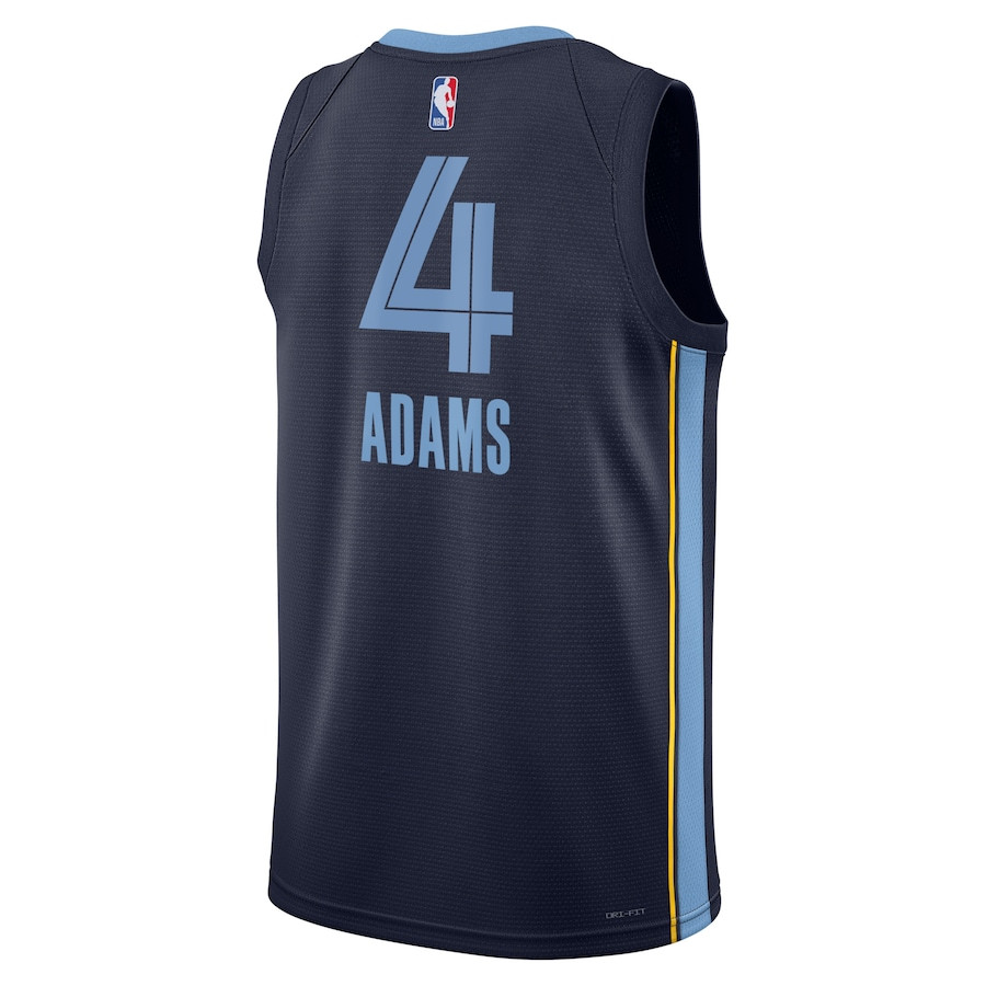 Steven Adams 4 Memphis Grizzlies Unisex Swingman Icon Edition Navy NBA Jersey Unisex