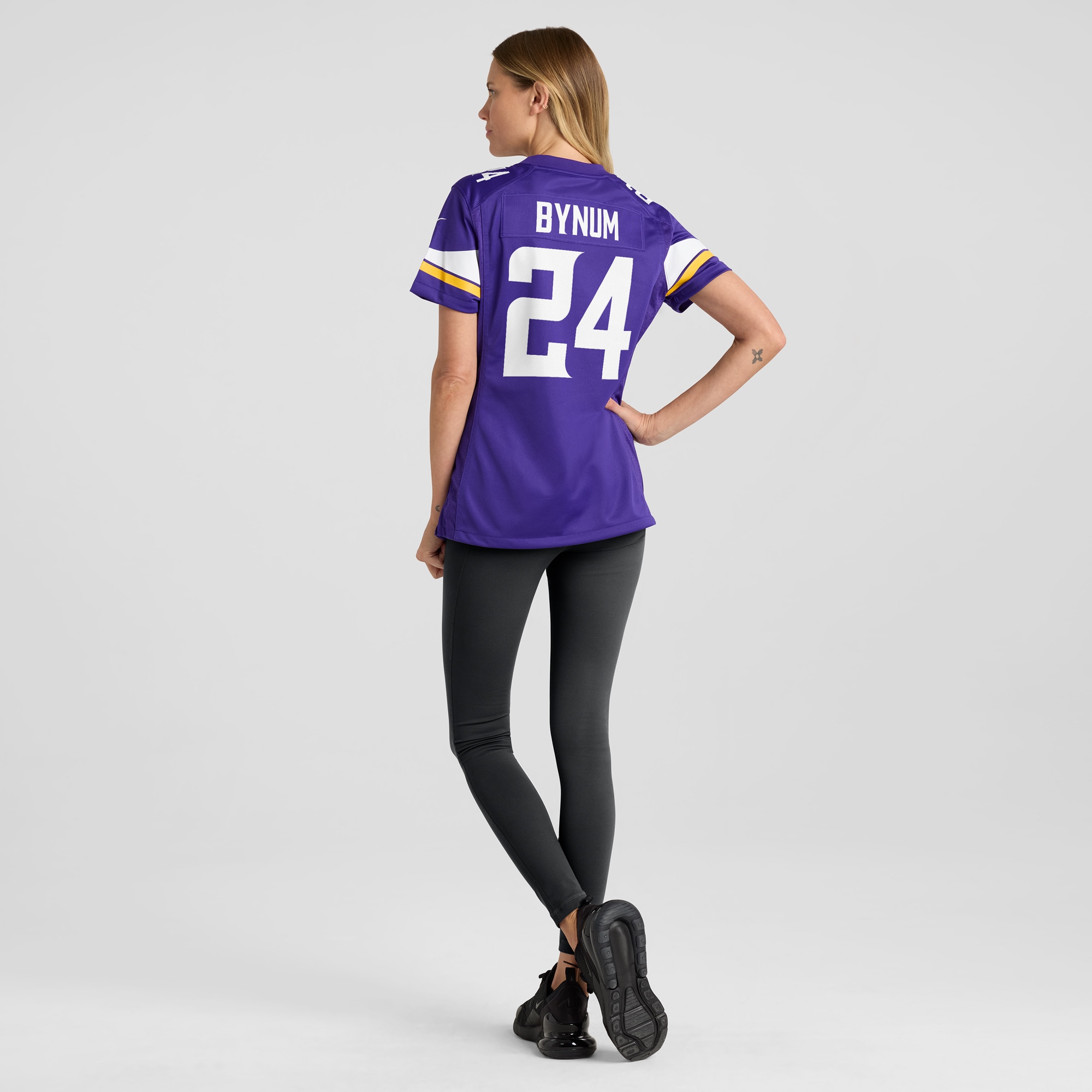 Minnesota Vikings Camryn Bynum Purple Player Game NFL Jersey Women's
