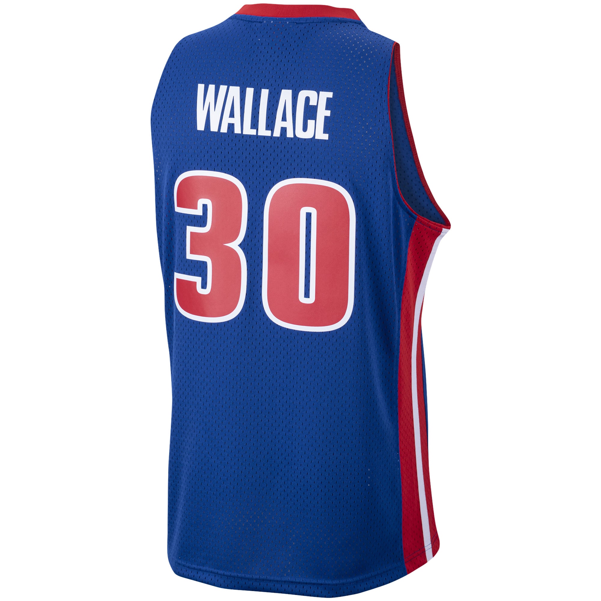 Mitchell Ness Rasheed Wallace Royal Detroit Pistons 2003-04 Hardwood Classics Swingman NBA Jersey Men's