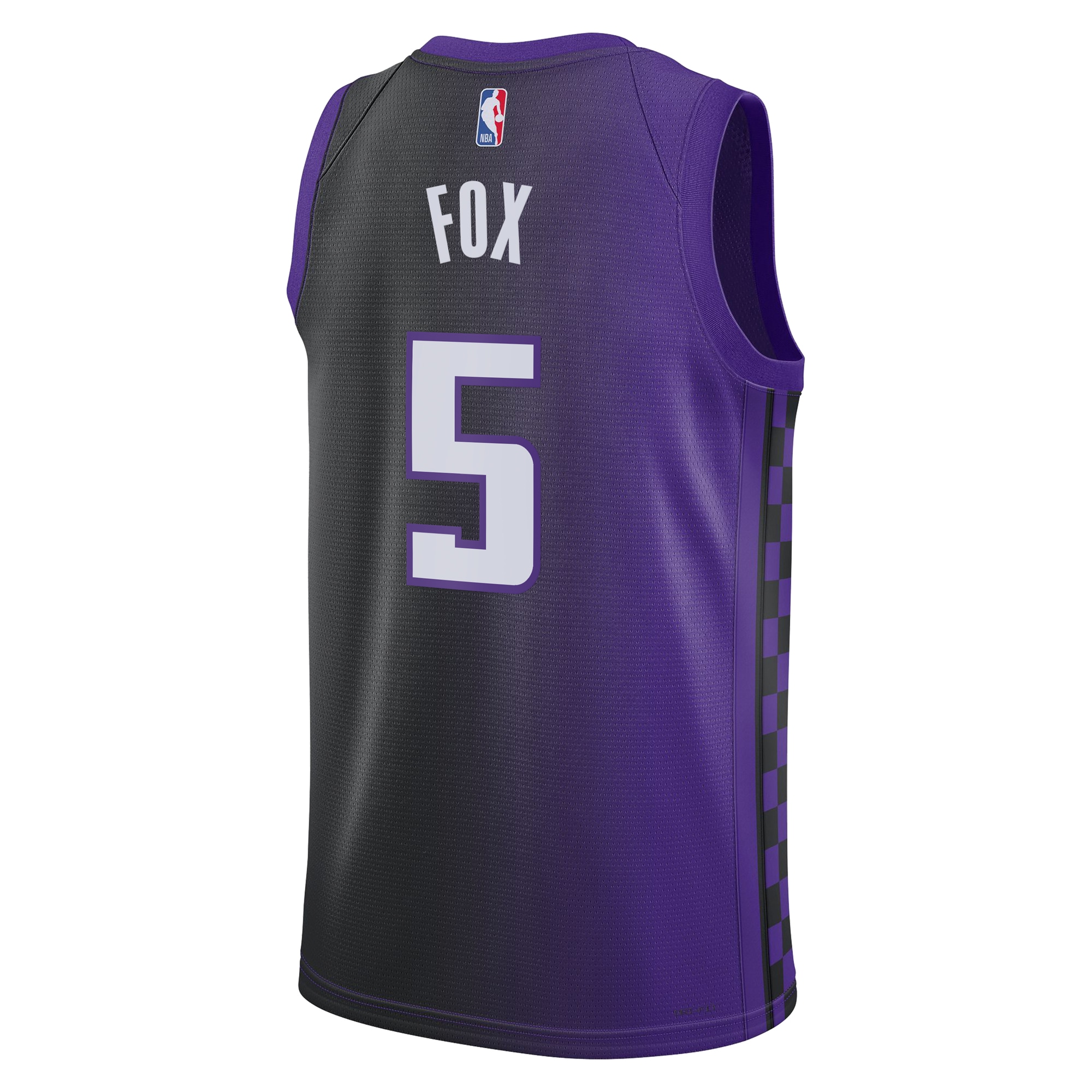 Camiseta Sacramento Kings Jordan Brand Statement Edition Swingman Purpura De'Aaron Fo Unisex NBA Jersey Unisex