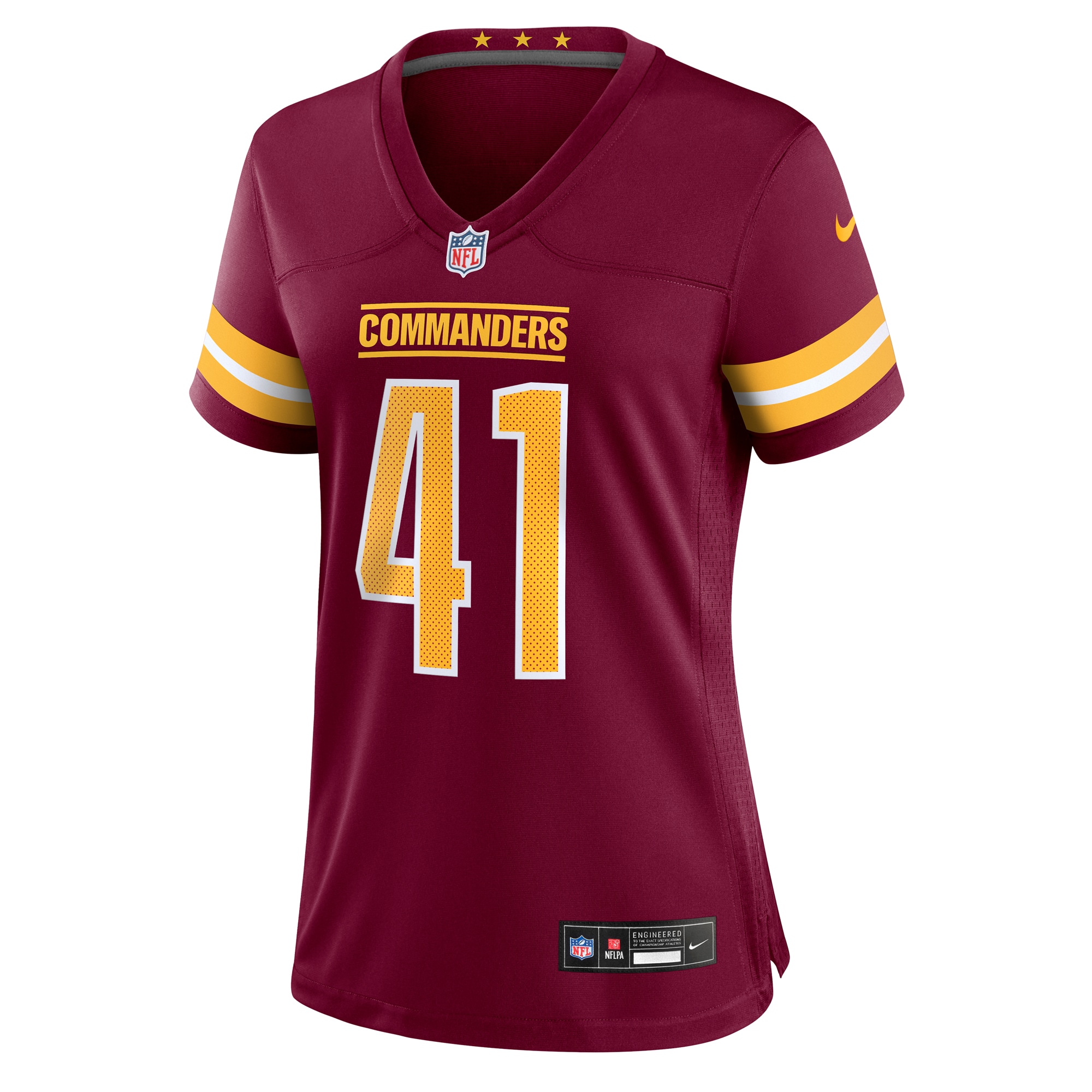 Washington Commanders Colson Yankoff Burgundy Game NFL Jersey Women's