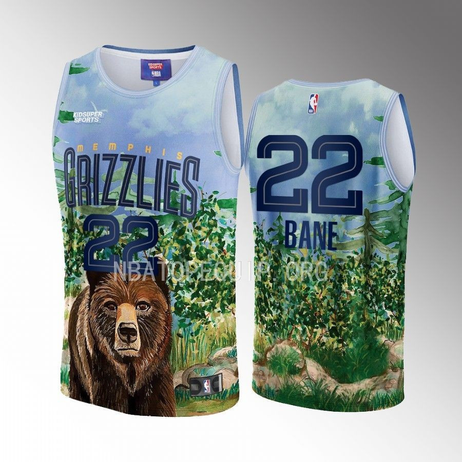 Desmond Bane 22 Memphis Grizzlies KidSuper Studio Unisex Hometown NBA Jersey Unisex
