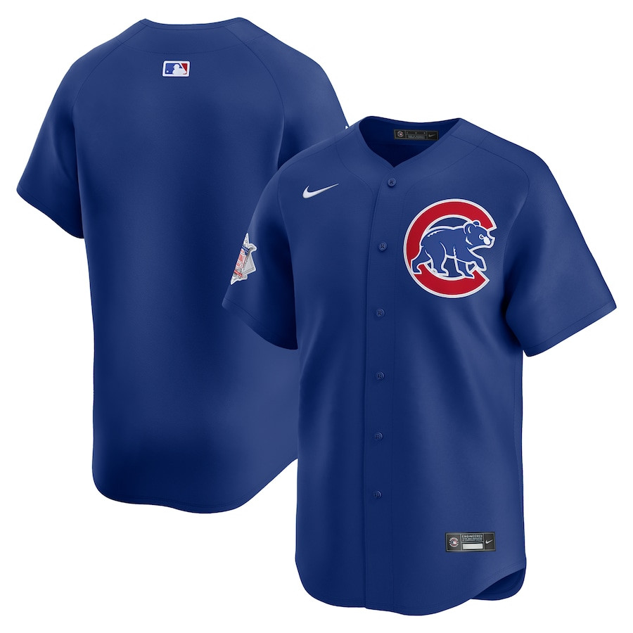 Chicago Cubs Alternate Limited Royal MLB Jersey Men's
