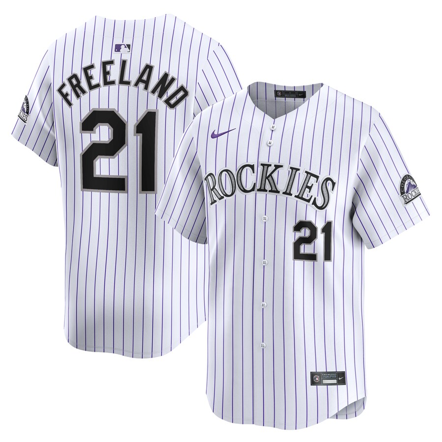 Kyle Freeland Colorado Rockies Home Limited Player Jersey White