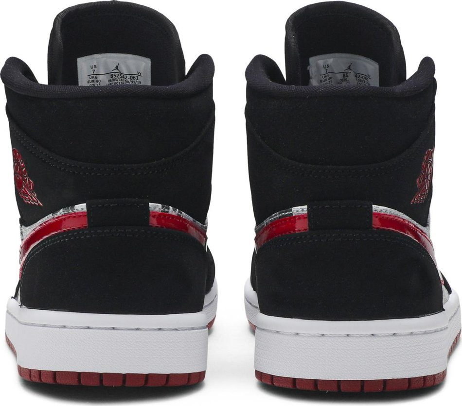 Air Jordan 1 Mid SE Newspaper Air Times 852542-061