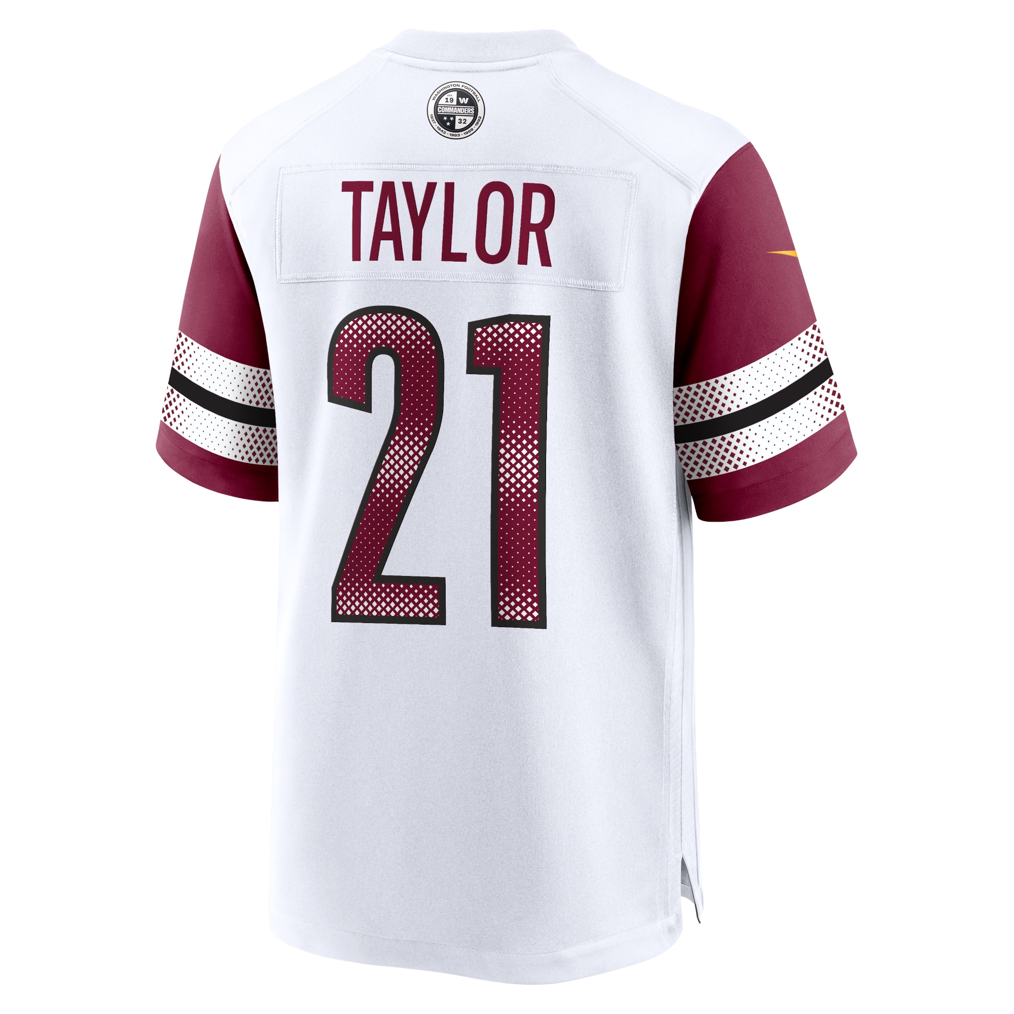 Washington Commanders Sean Taylor White Retired Player Game NFL Jersey Men's