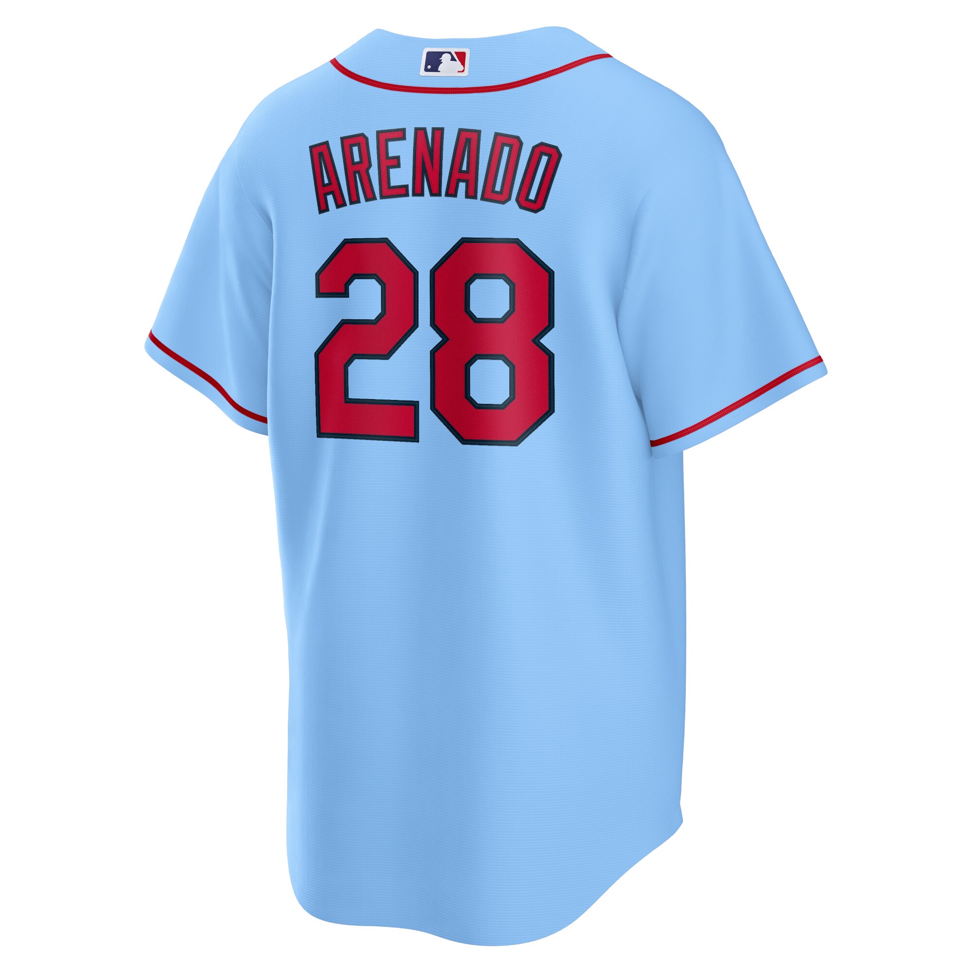St. Louis Cardinals Nolan Arenado Light Blue Alternate Official Player MLB Jersey Men's