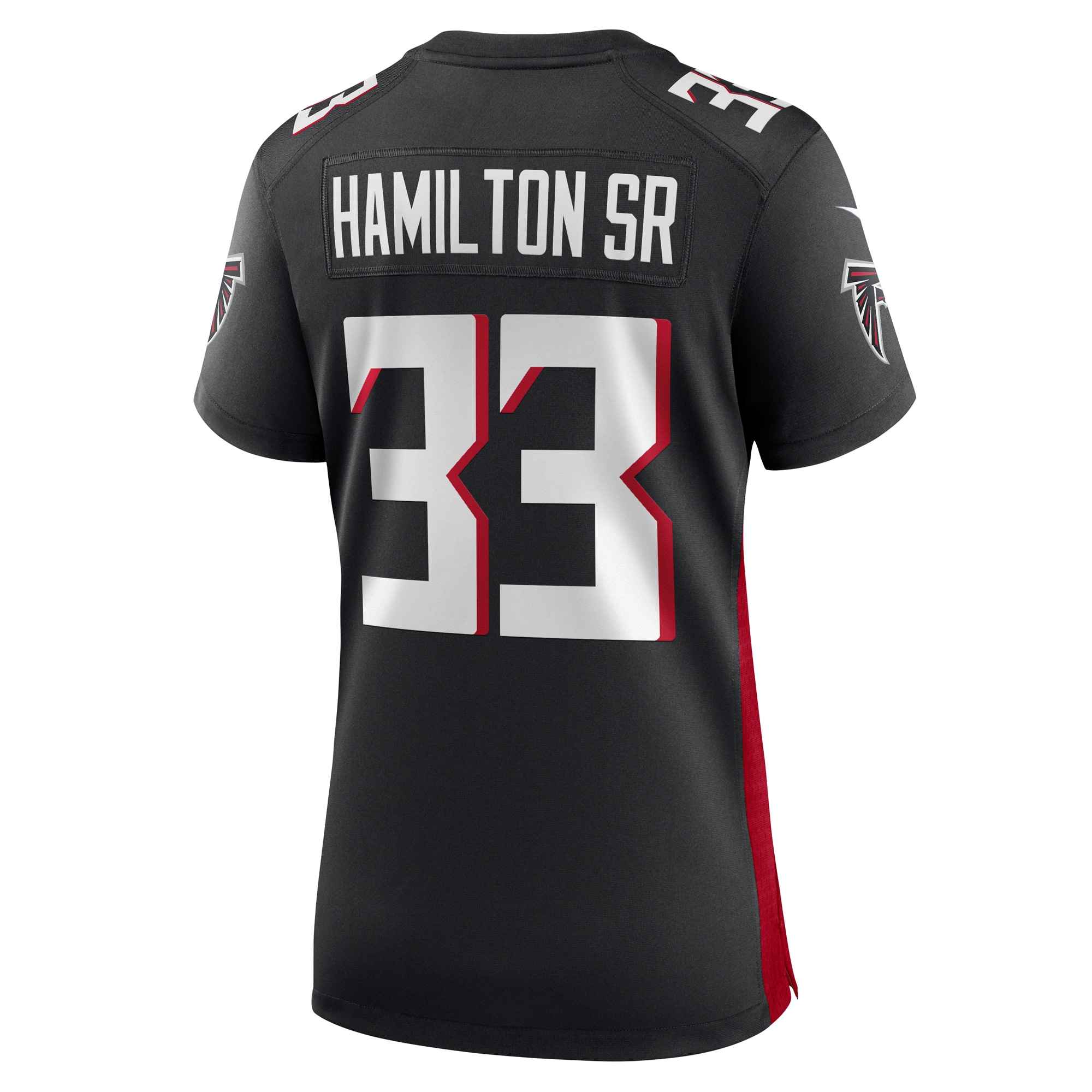 Atlanta Falcons Antonio Hamilton Sr. Black Game NFL Jersey Women's