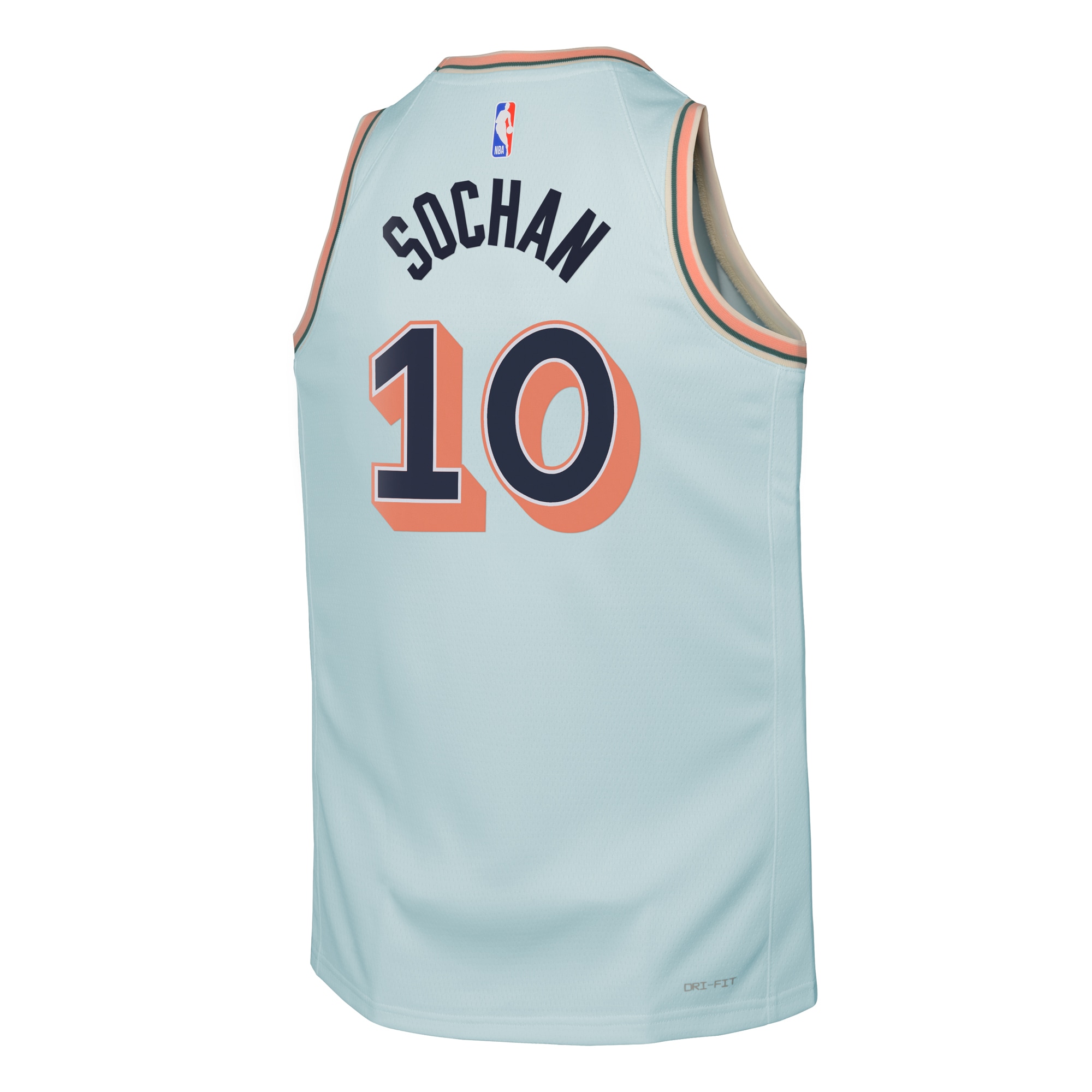 San Antonio Spurs City Edition Swingman 2024 Blue Jeremy Socha NBA Jersey Youth