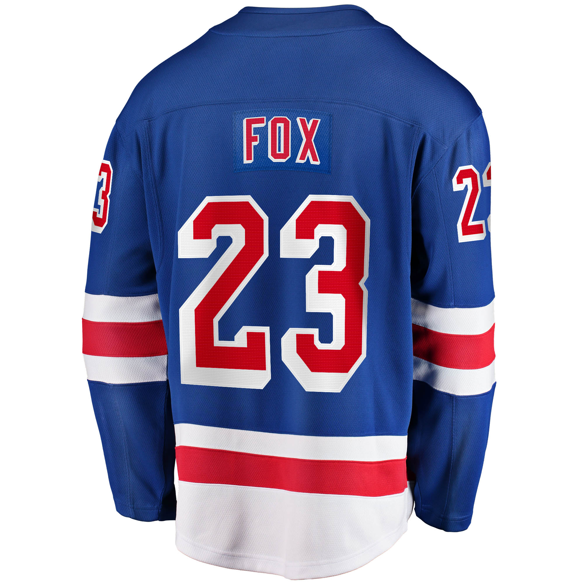 New York Rangers Adam Fox Blue Home Breakaway NHL Jersey Men's