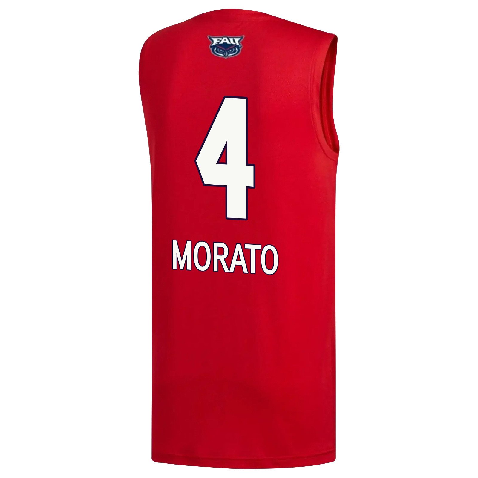 Bryan Greenlee 4 FAU Owls 2023 March Madness- Red NCAA Jersey Men's