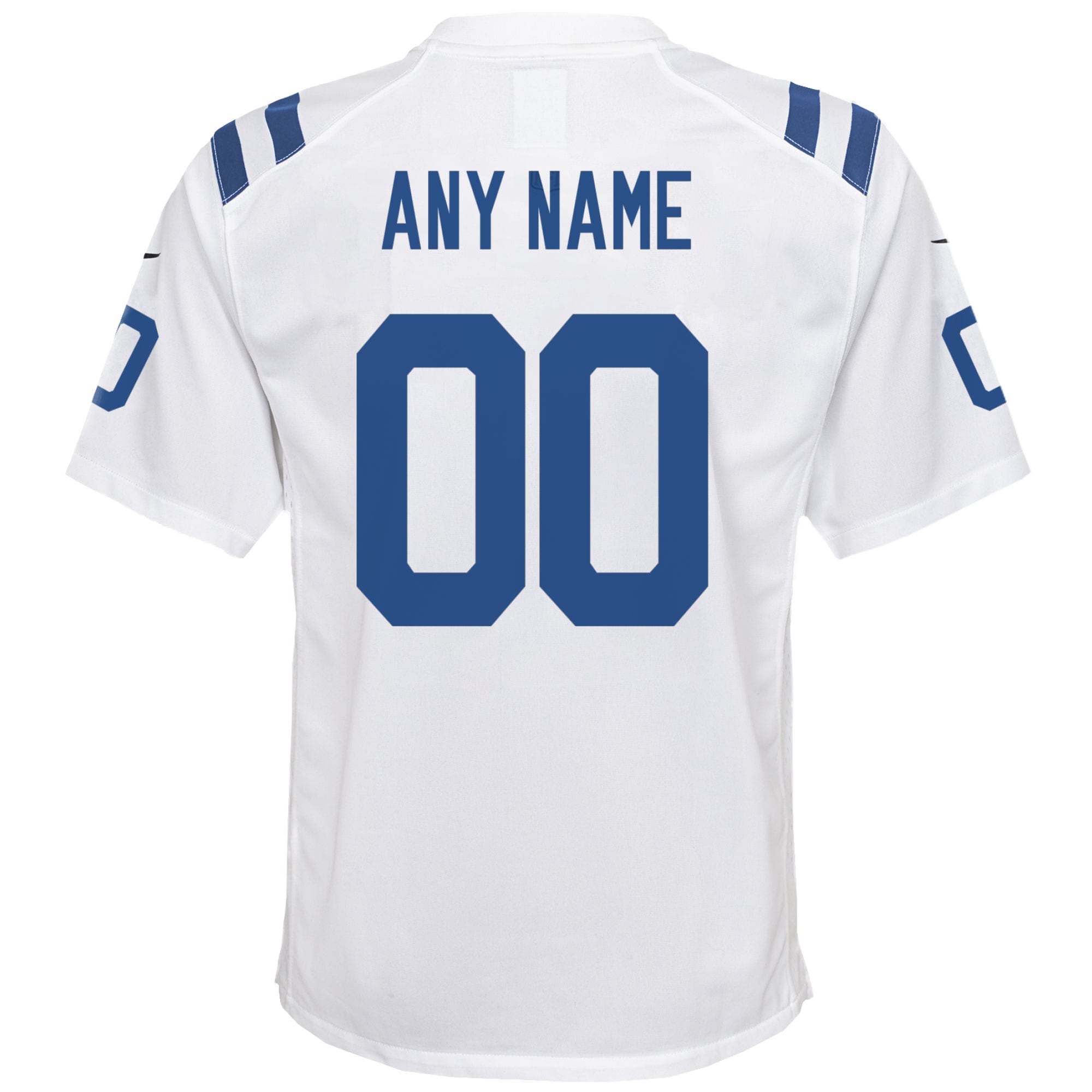 Indianapolis Colts White Custom Game NFL Jersey Youth