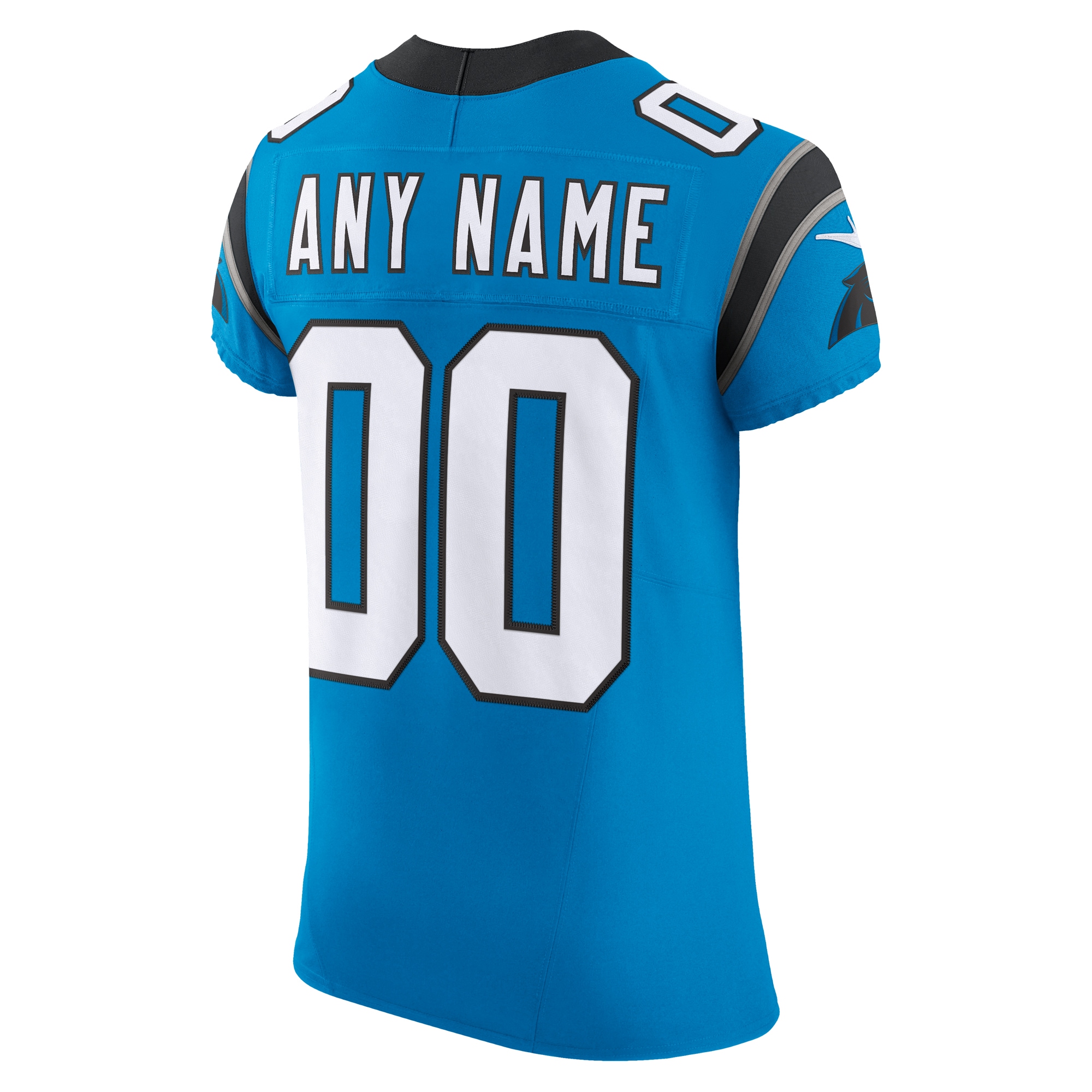 Carolina Panthers Blue Vapor F.U.S.E. Elite Custom NFL Jersey Men's