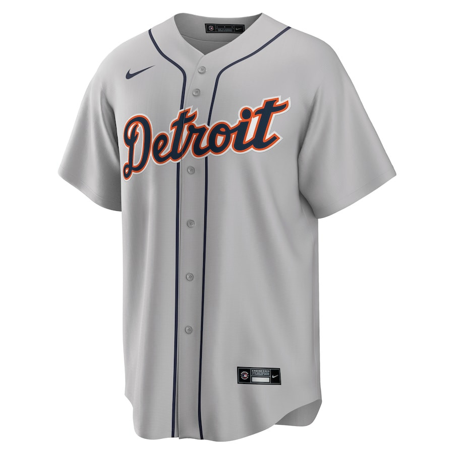 Tarik Skubal 29 Detroit Tigers Road Gray MLB Jersey Men's