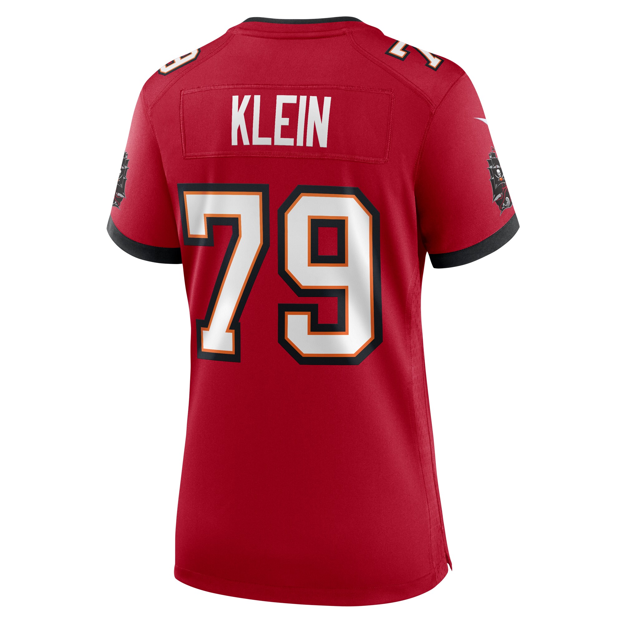 Tampa Bay Buccaneers Elijah Klein Red Game NFL Jersey Women's