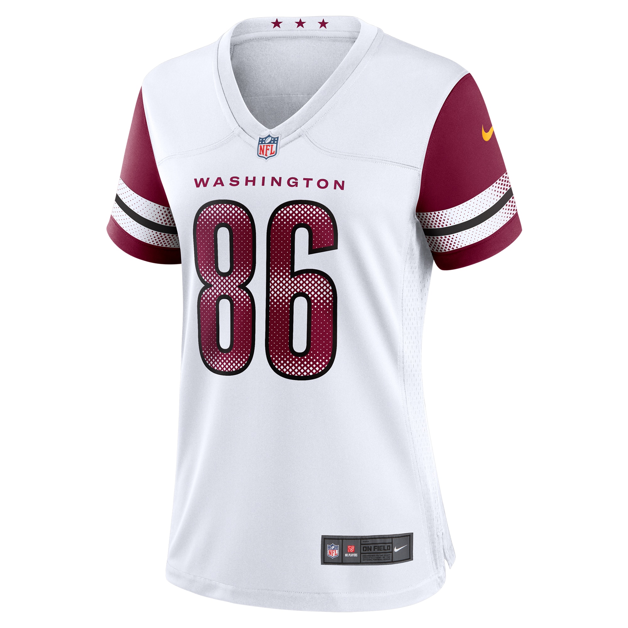 Washington Commanders Zach Ertz White Game NFL Jersey Women's