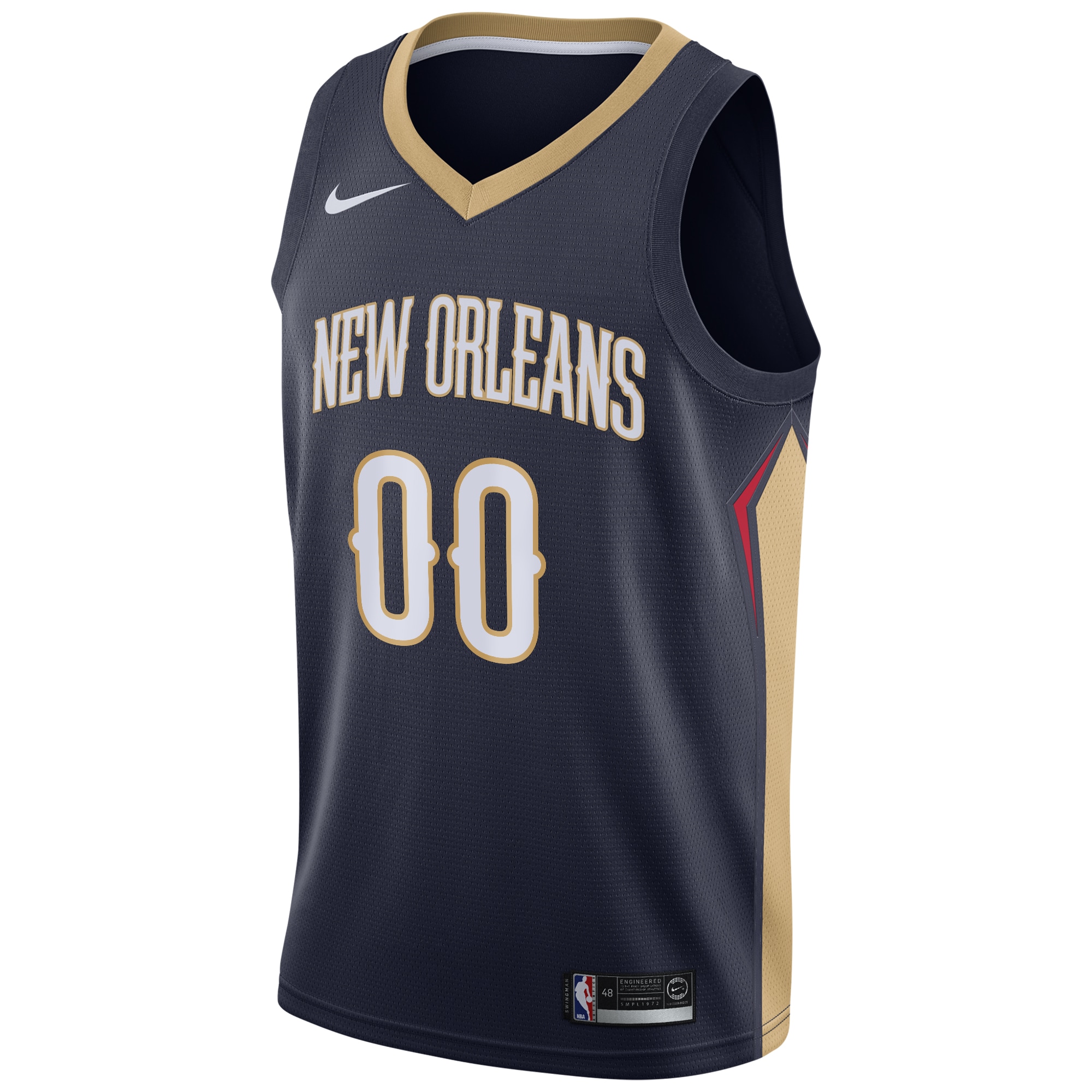 New Orleans Pelicans Icon Swingman Custom NBA Jersey Youth